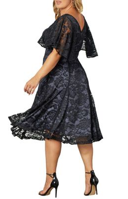 Women's Plus Camille Lace Cocktail Dress