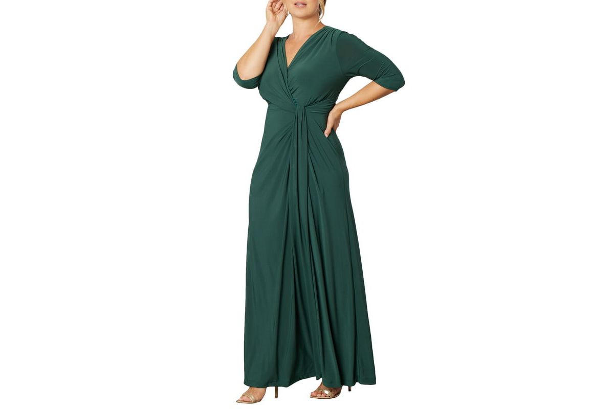 Womens Plus Size Romanced by Moonlight Long Gown