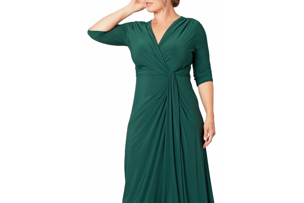 Womens Plus Size Romanced by Moonlight Long Gown
