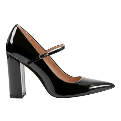 Artie Pointy Toe Block Heel Dress Pumps