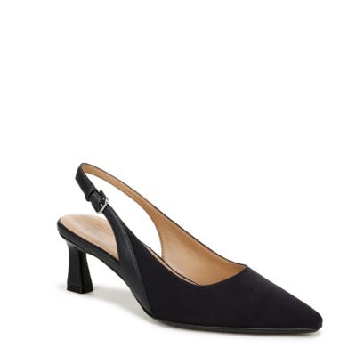 Naturalizer Women's Tansy Slingback Dress Shoe, Navy Blue, 10M