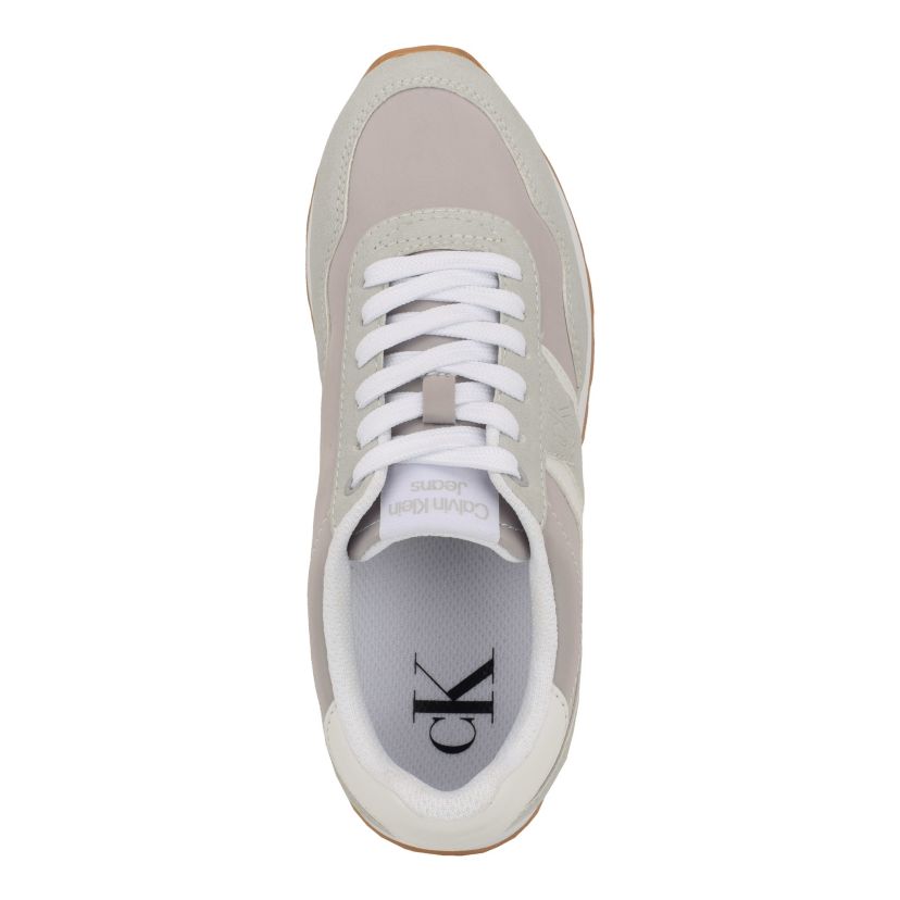 Carene Round Toe Lace-up Casual Sneakers