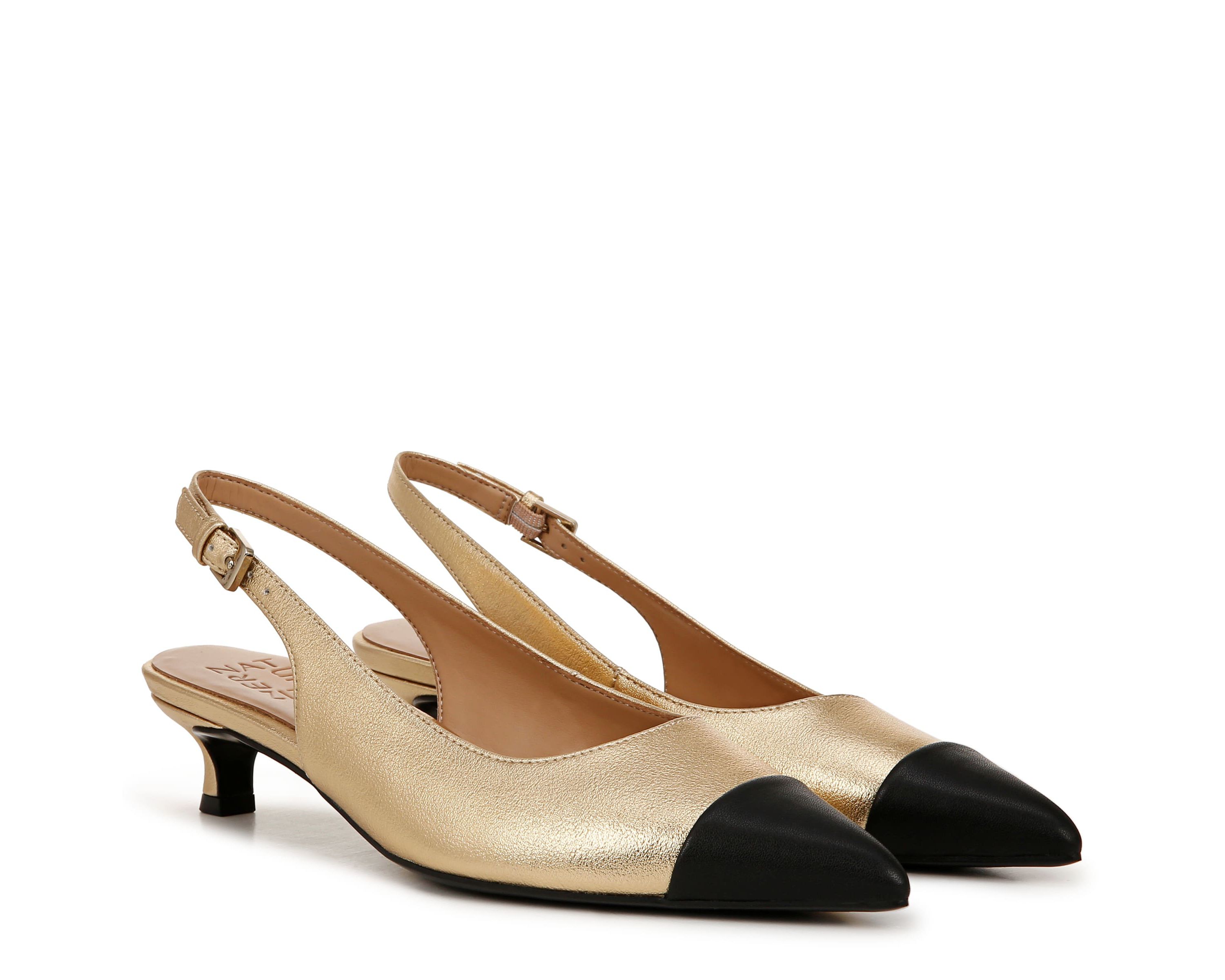 Gazing Slingback Kitten Heel
