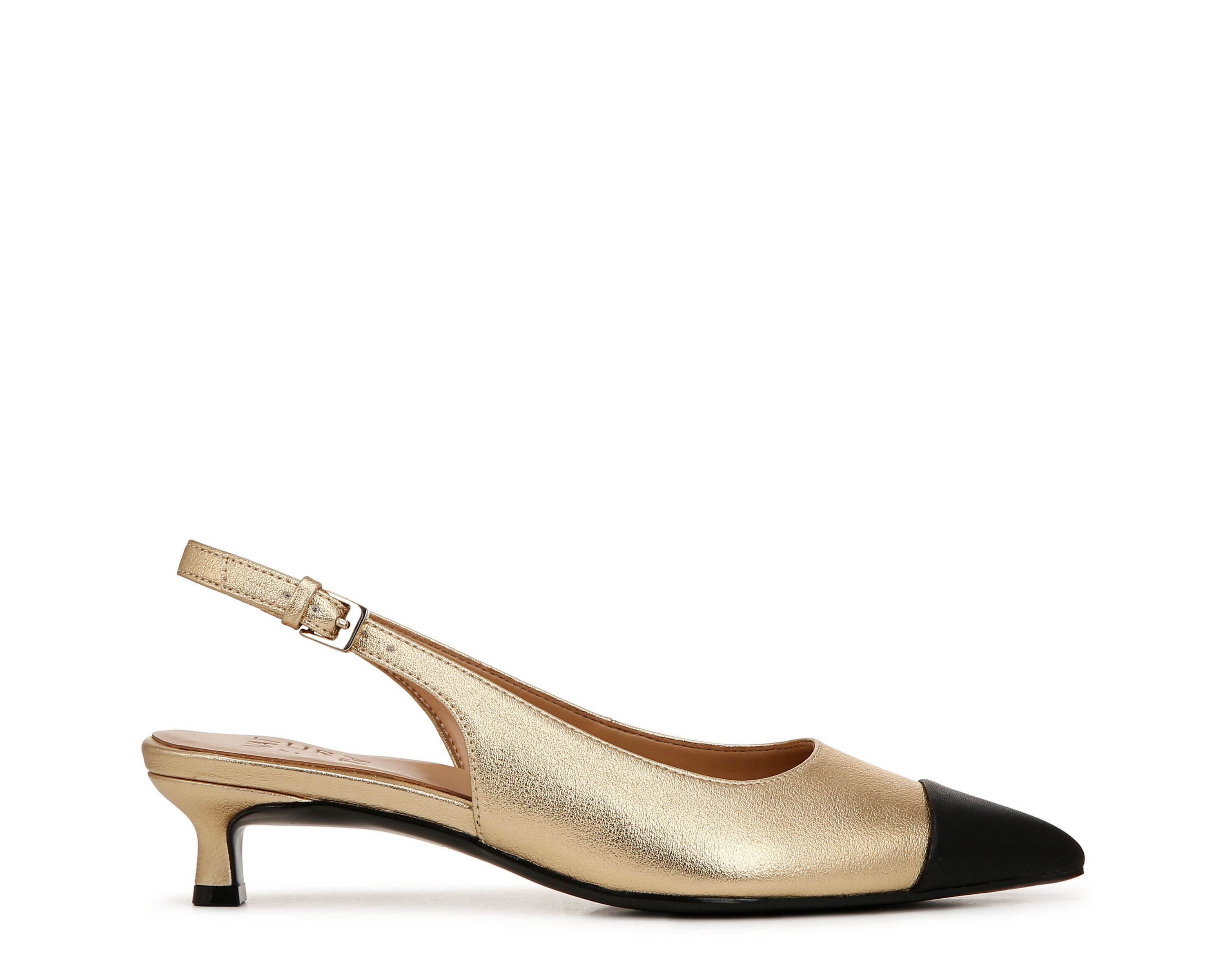 Gazing Slingback Kitten Heel