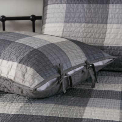 Ridge 6 Piece Reversible Plaid Daybed Cover Set