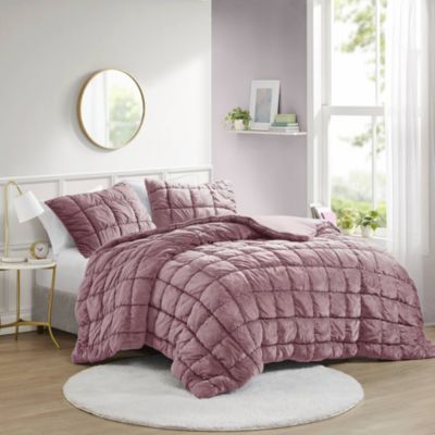 Velvet Dream Puff 3 Piece Comforter Set