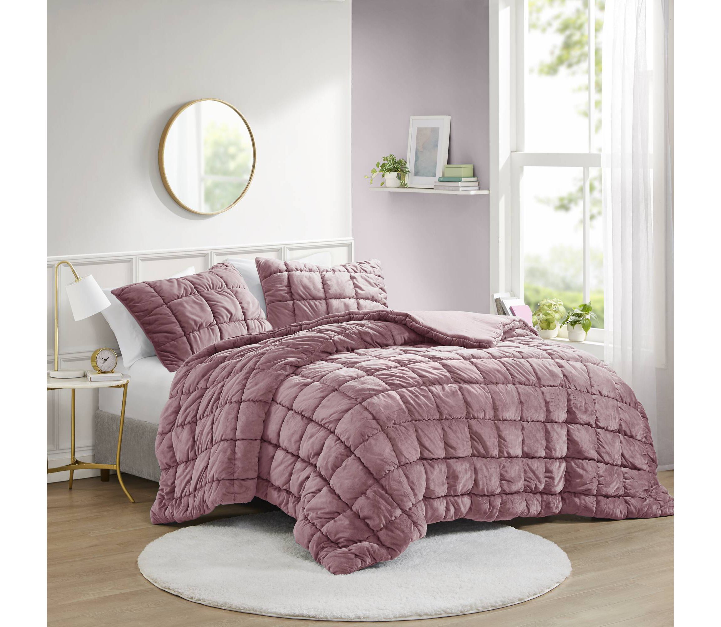 Velvet Dream Puff 2 Piece Comforter Set