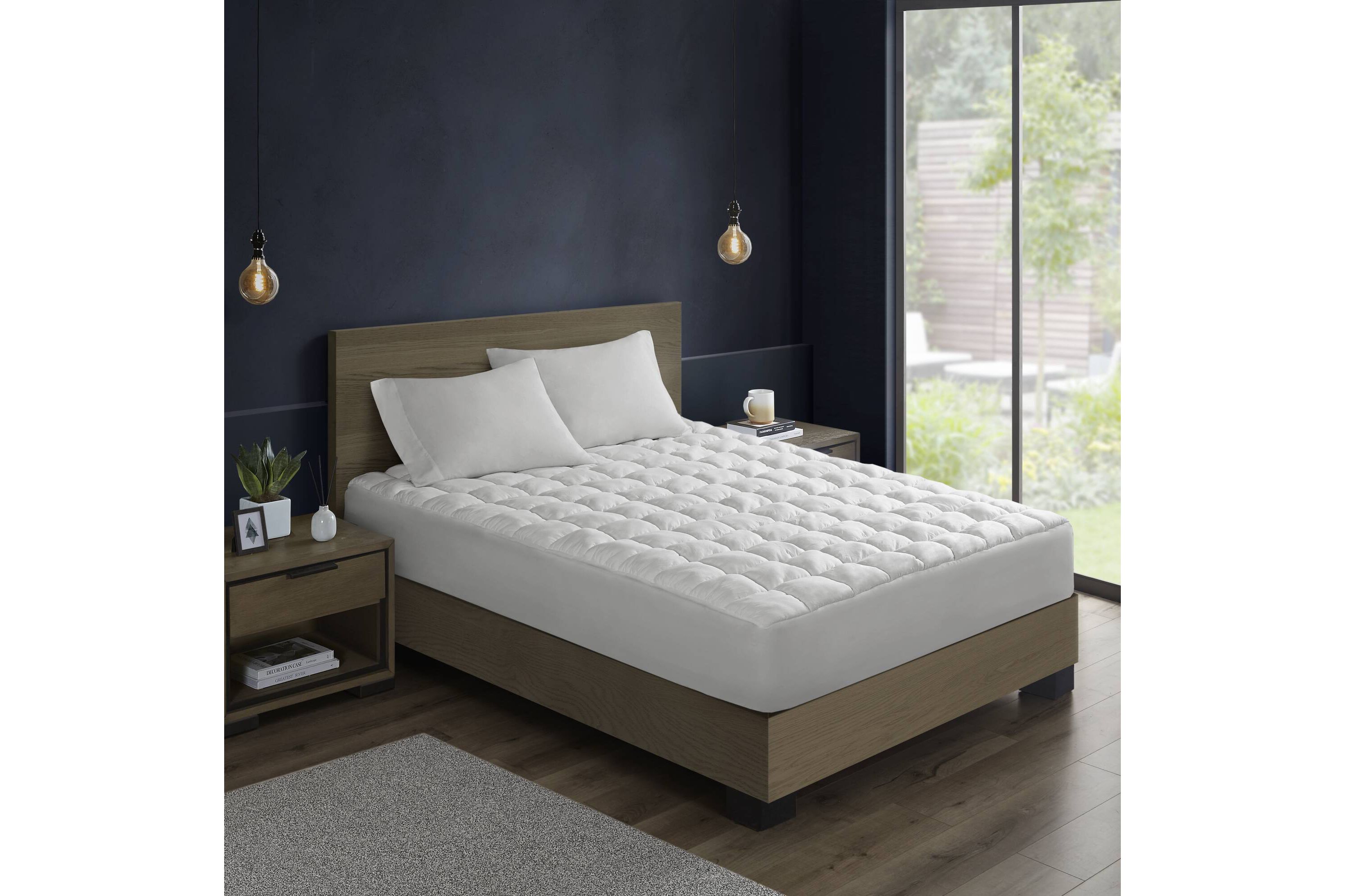 Dream Puff Overfilled Down Alternative Mattress Pad