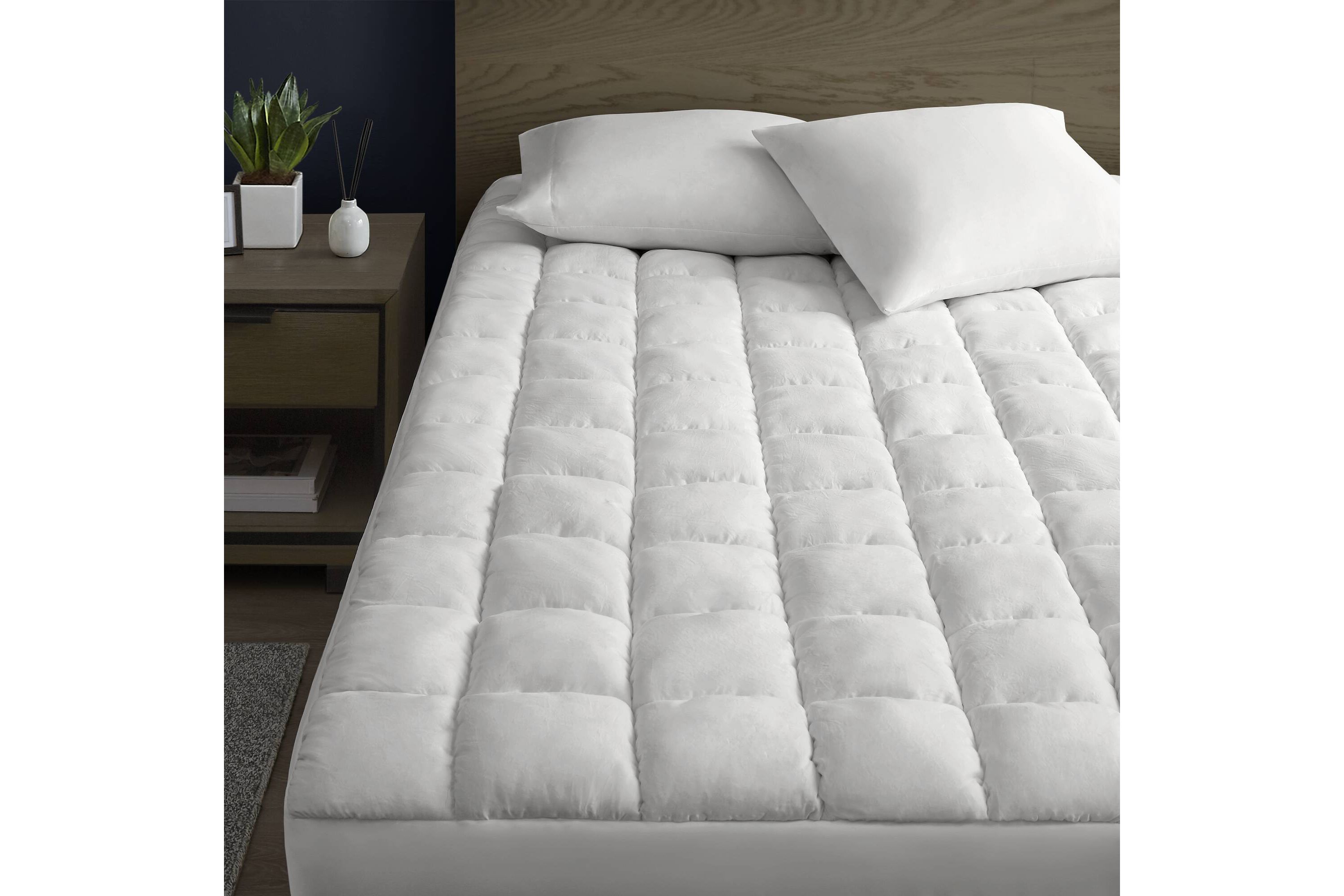 Dream Puff Overfilled Down Alternative Mattress Pad