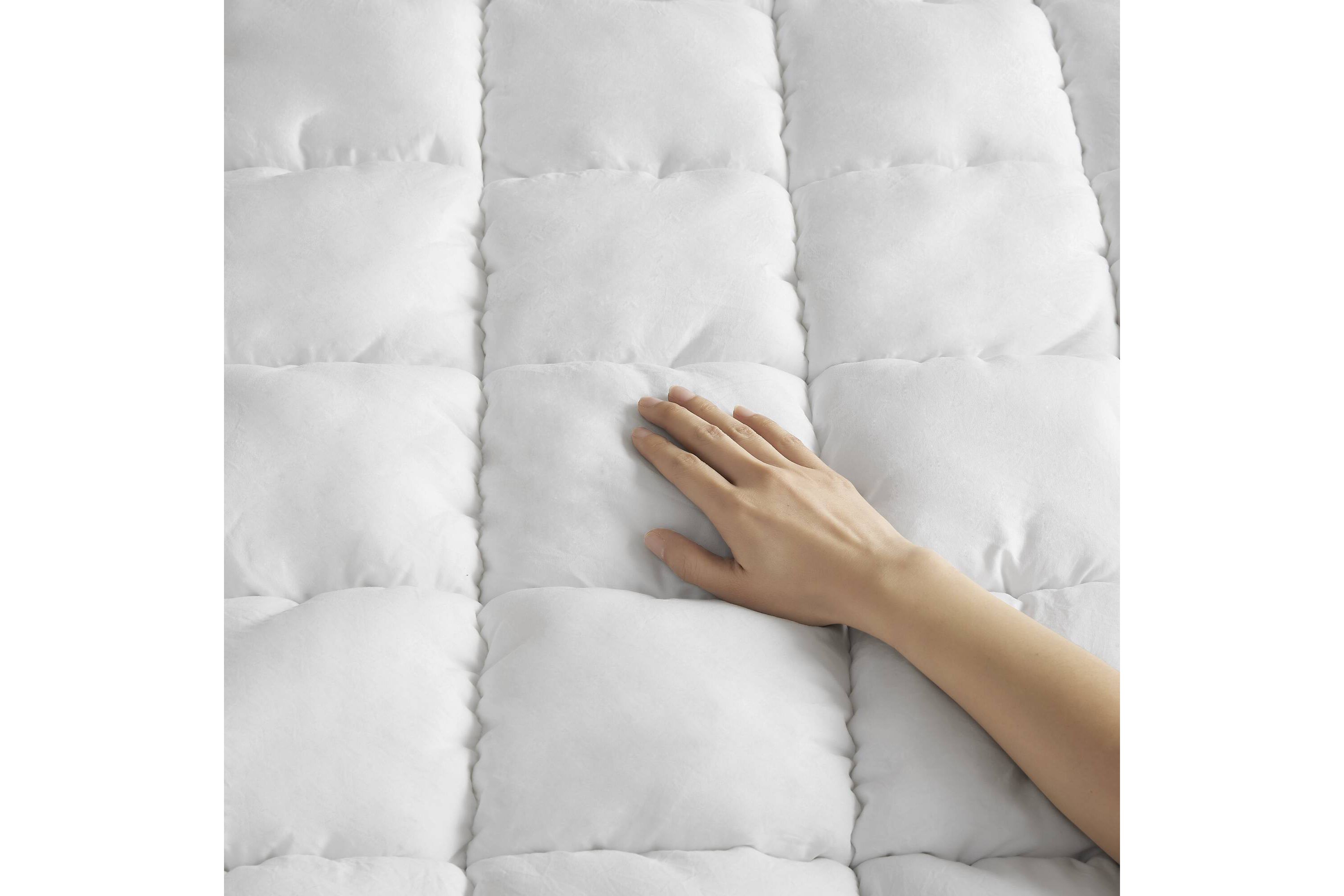 Dream Puff Overfilled Down Alternative Mattress Pad