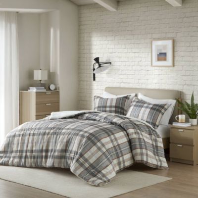 Blake Plaid Duvet Cover Set