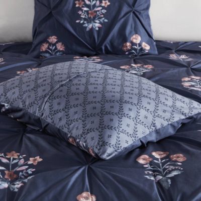 Marfa 4 Piece Pintuck Comforter Set with Throw Pillow