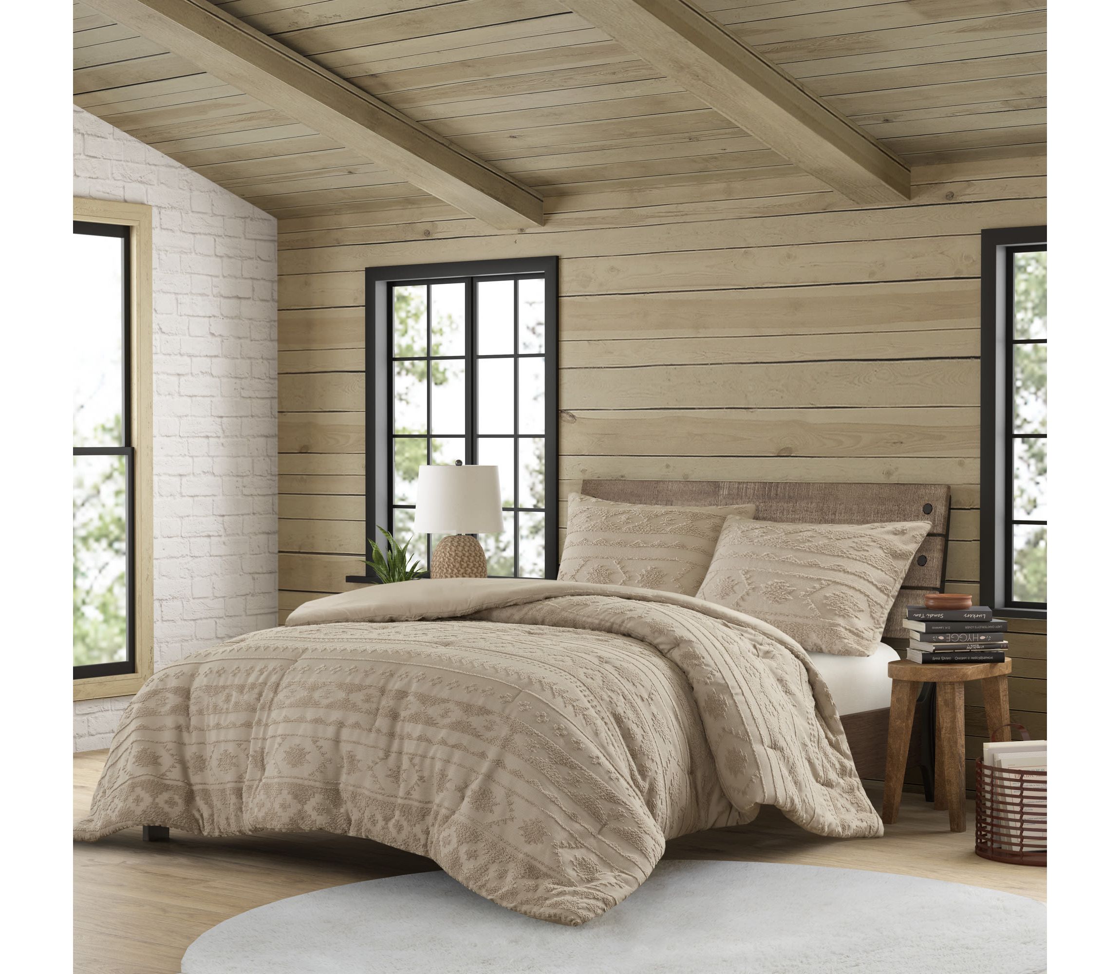 Breckenridge Chenille Oversized Comforter Set