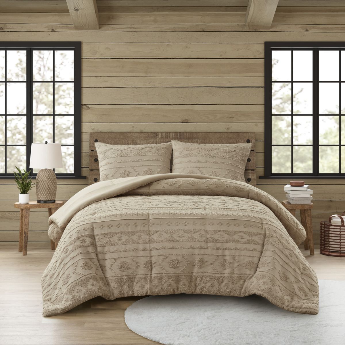Breckenridge Chenille Oversized Comforter Set