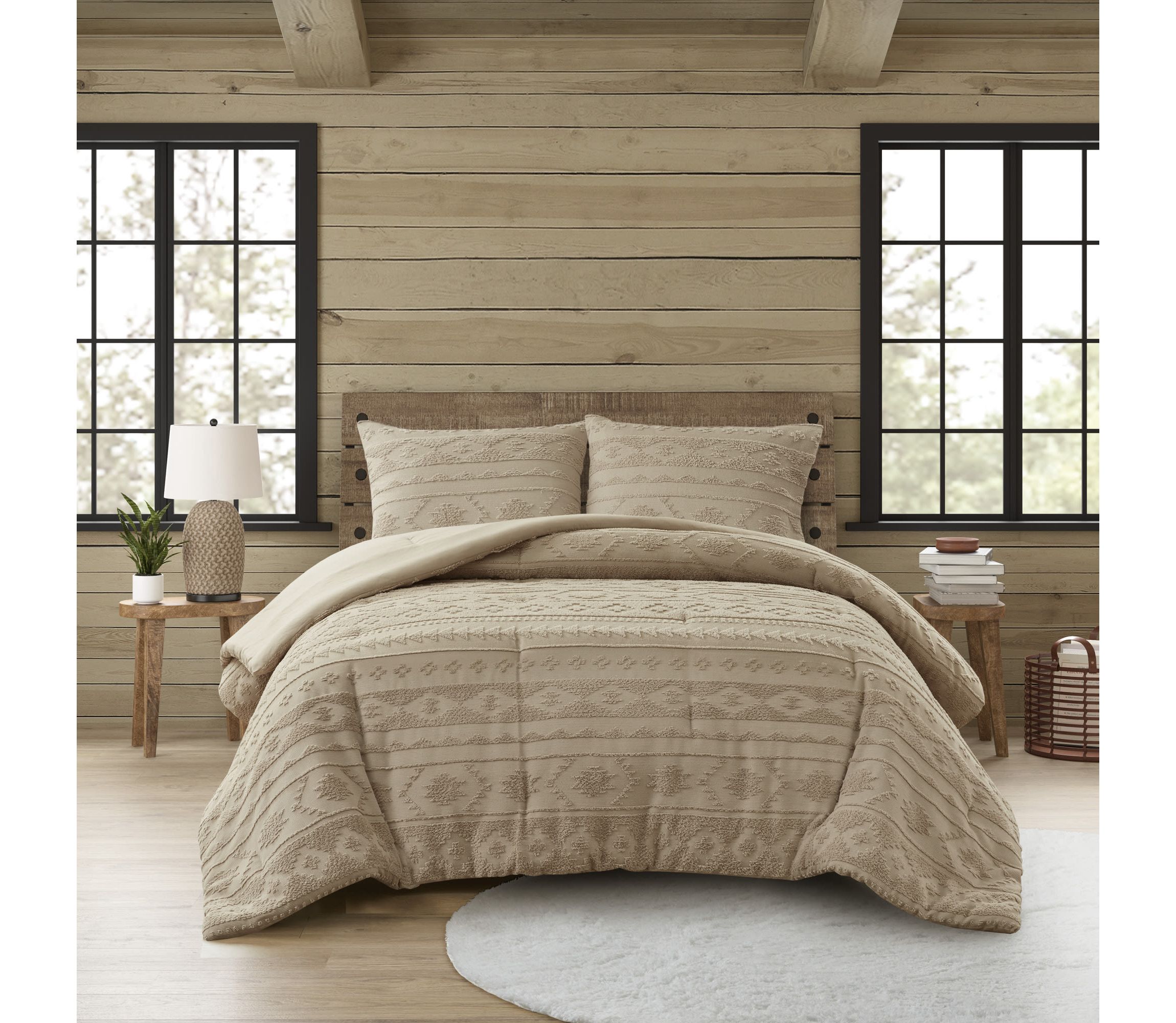 Breckenridge Chenille Oversized Comforter Set