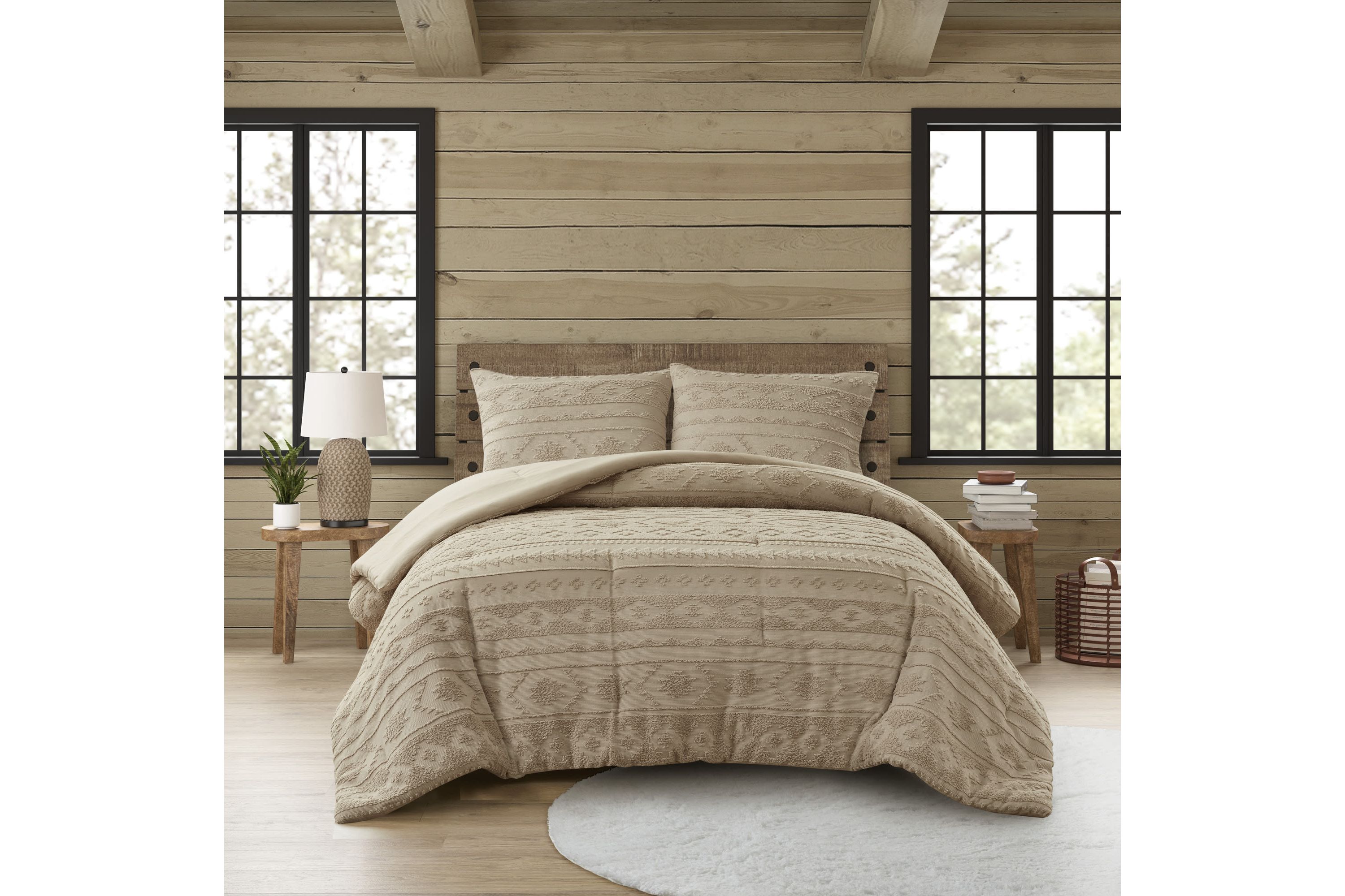 Breckenridge Chenille Oversized Comforter Set
