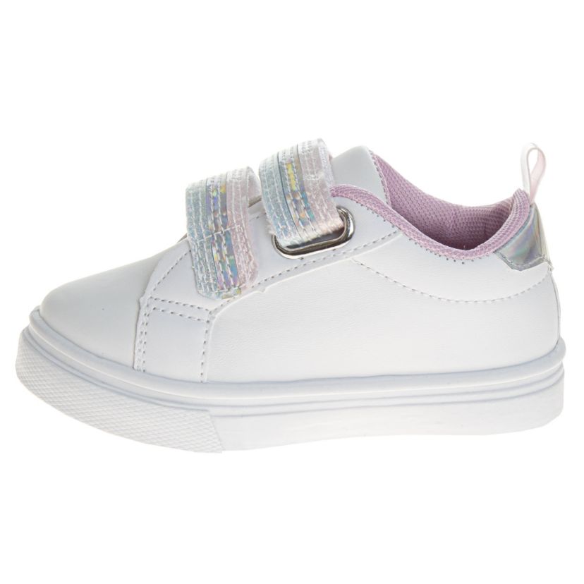Laura Ashley Girls Hook and Loop Sneakers (Toddler/Little Girls)