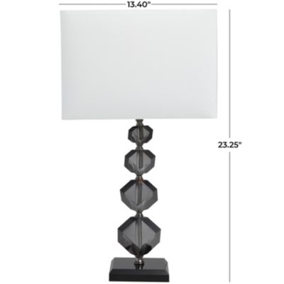 Contemporary Crystal Table Lamp