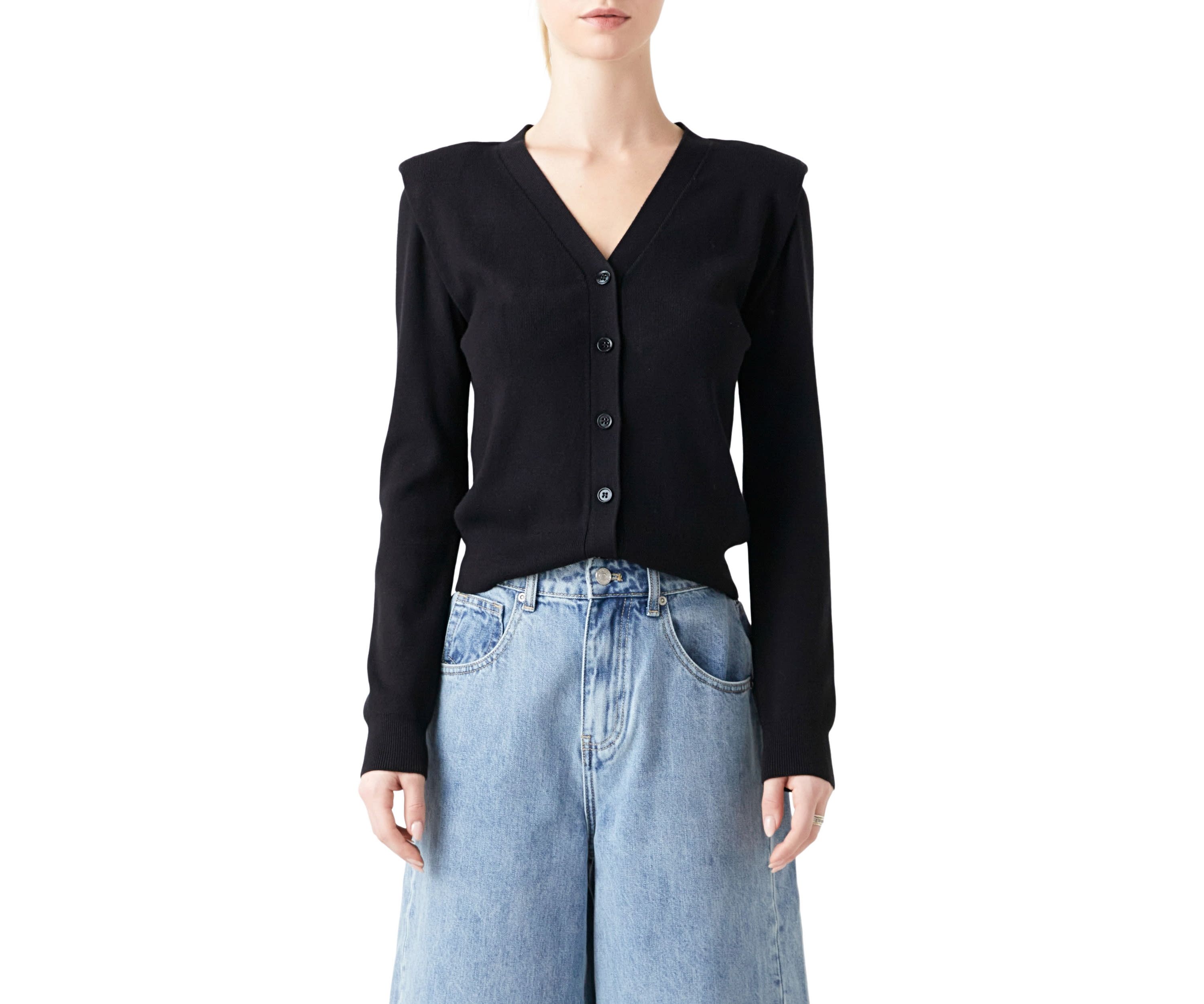 V-neck Cardigan