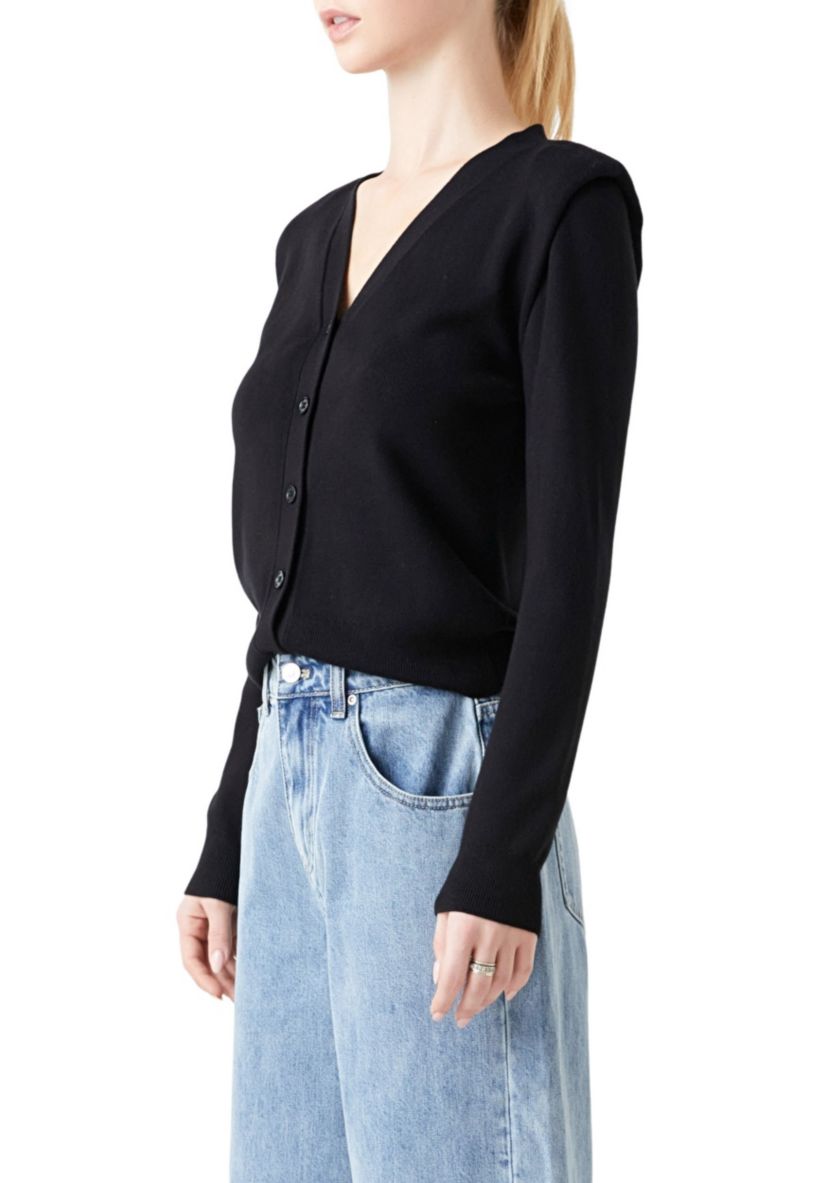 V-neck Cardigan