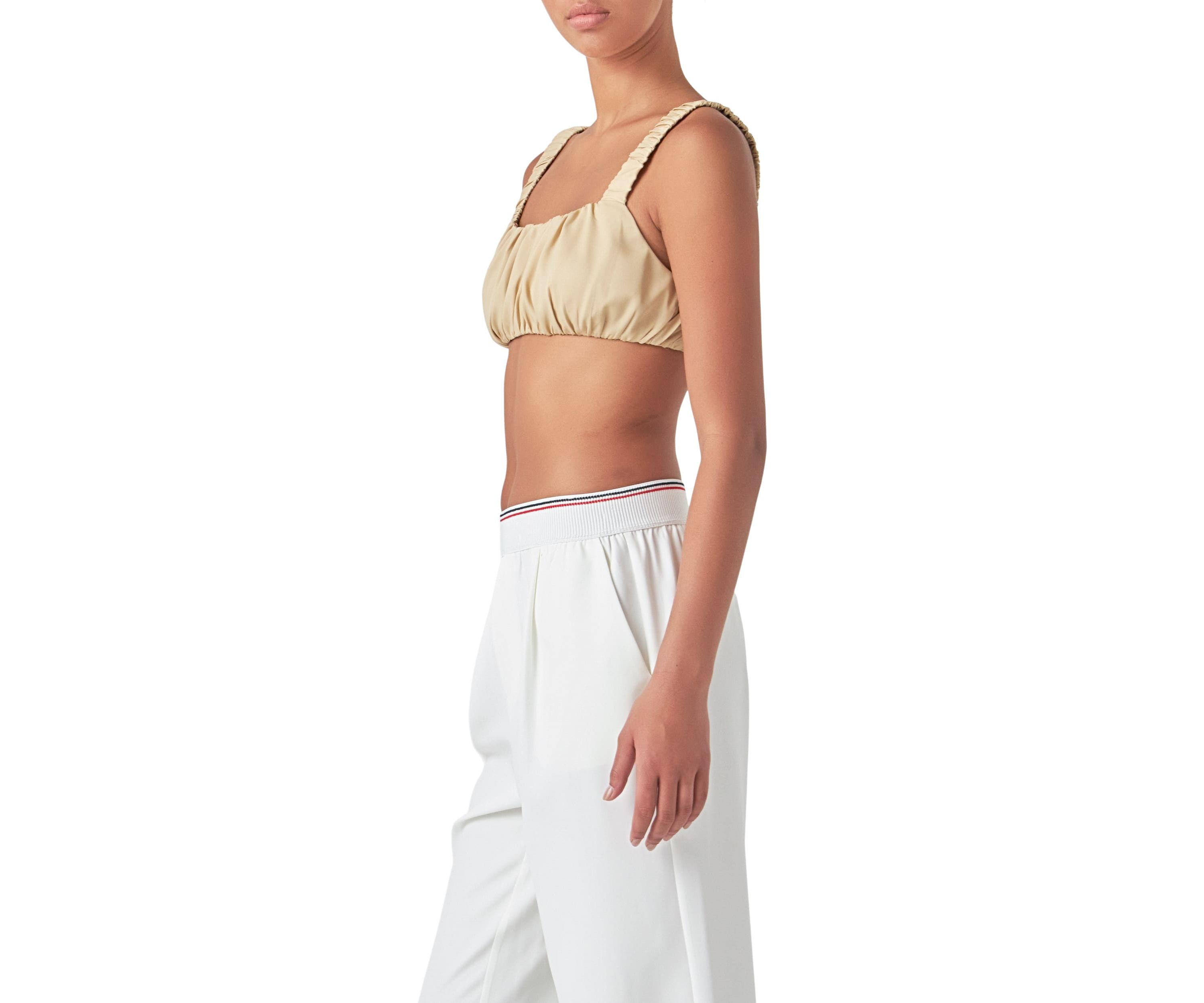 Scrunchie Bandeau Top