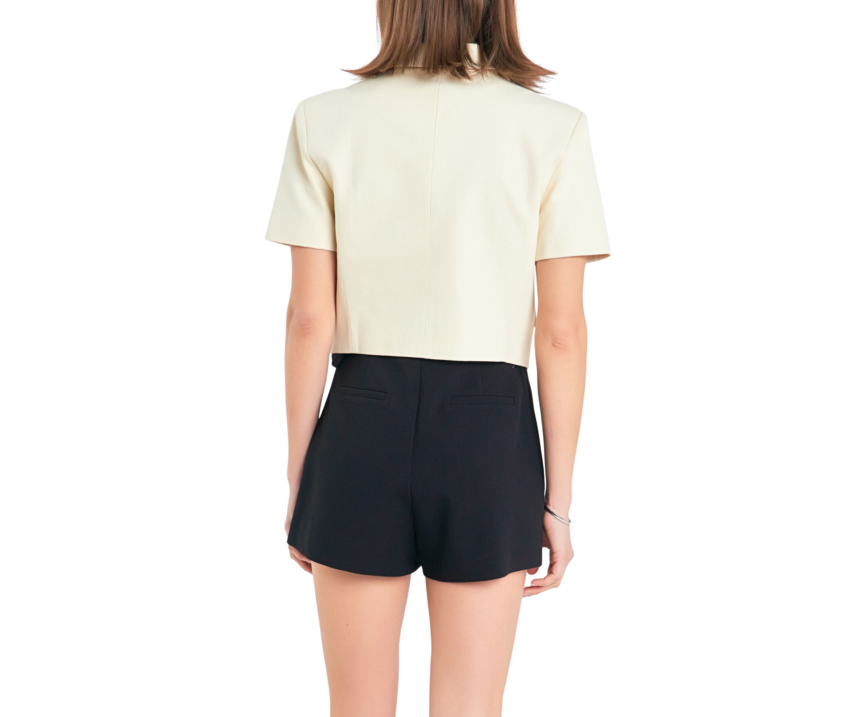 Short Sleeve Blazer