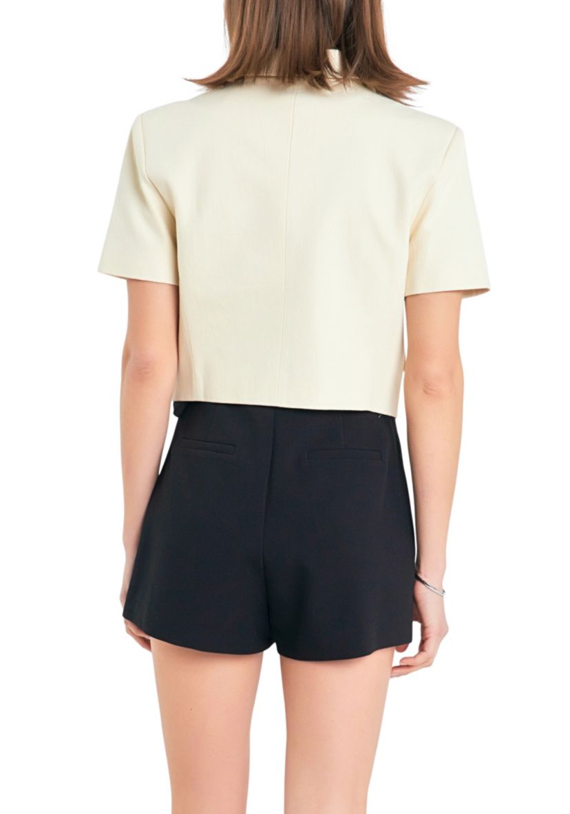 Short Sleeve Blazer