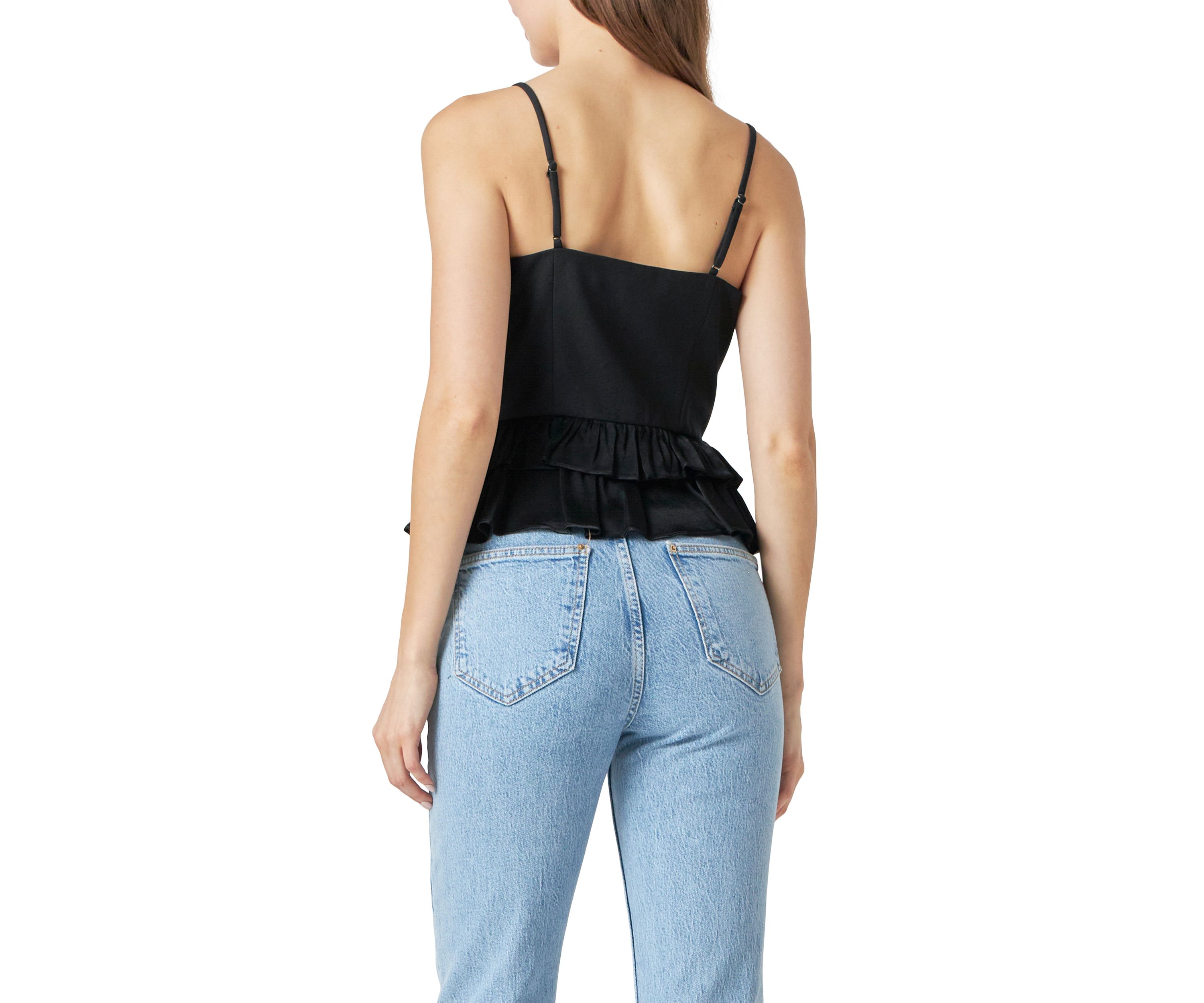 Mixed Media Layered Top