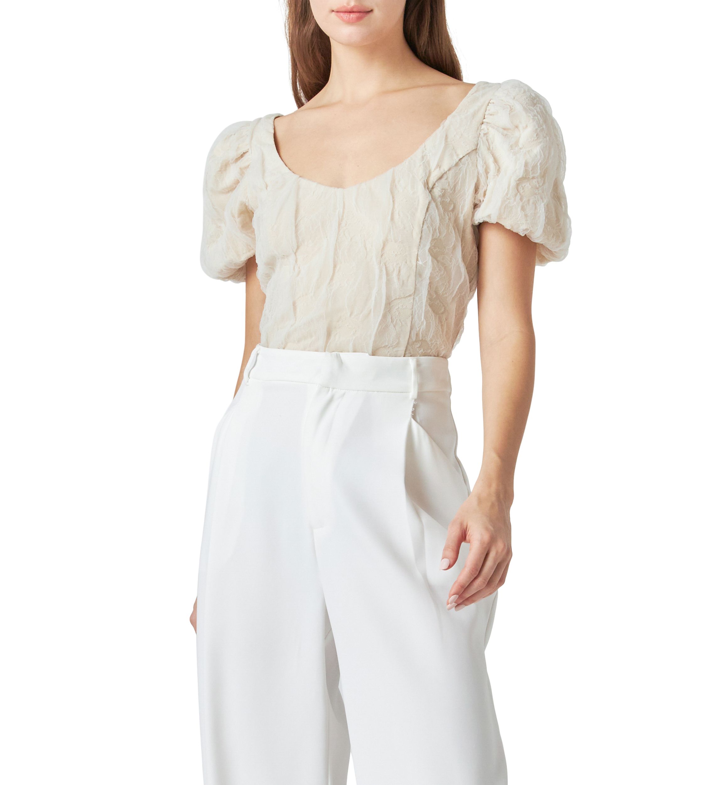Stretch Texture Top