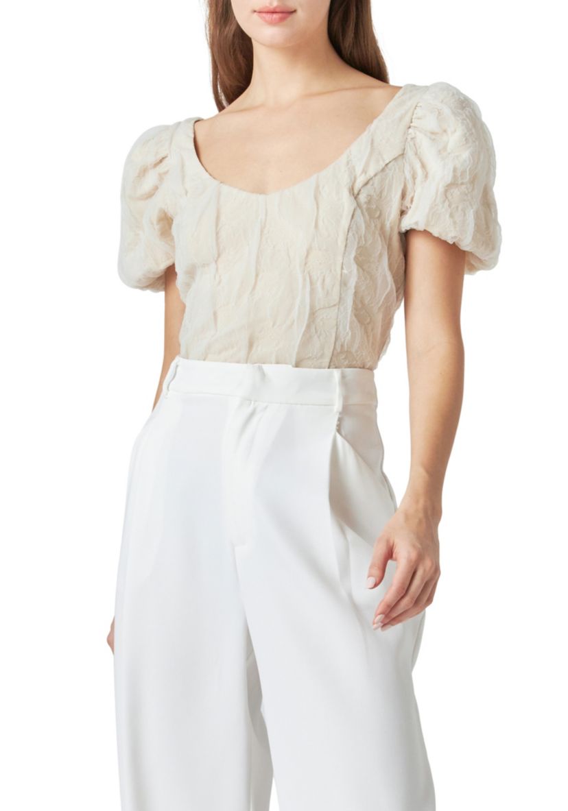Stretch Texture Top