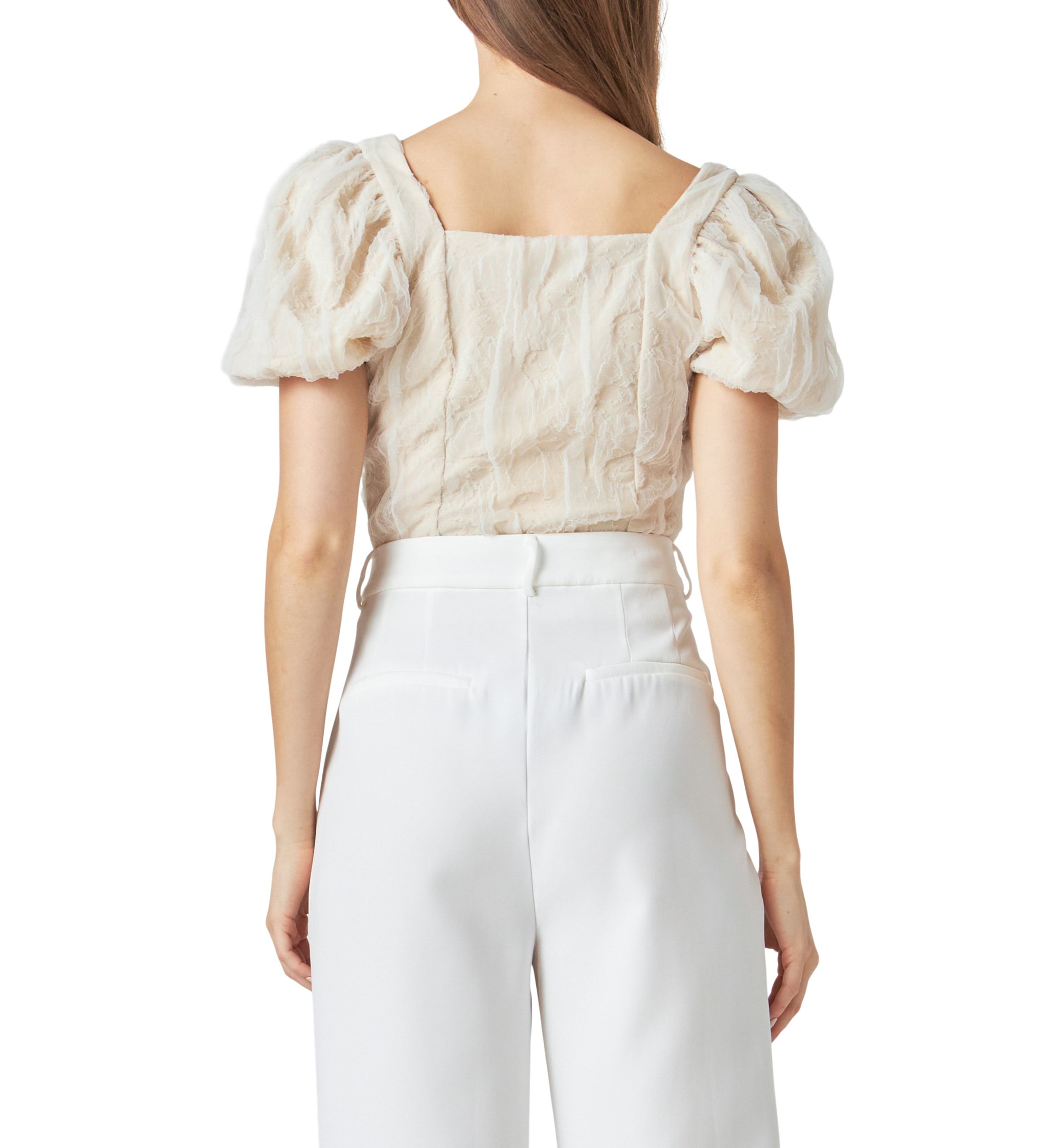 Stretch Texture Top