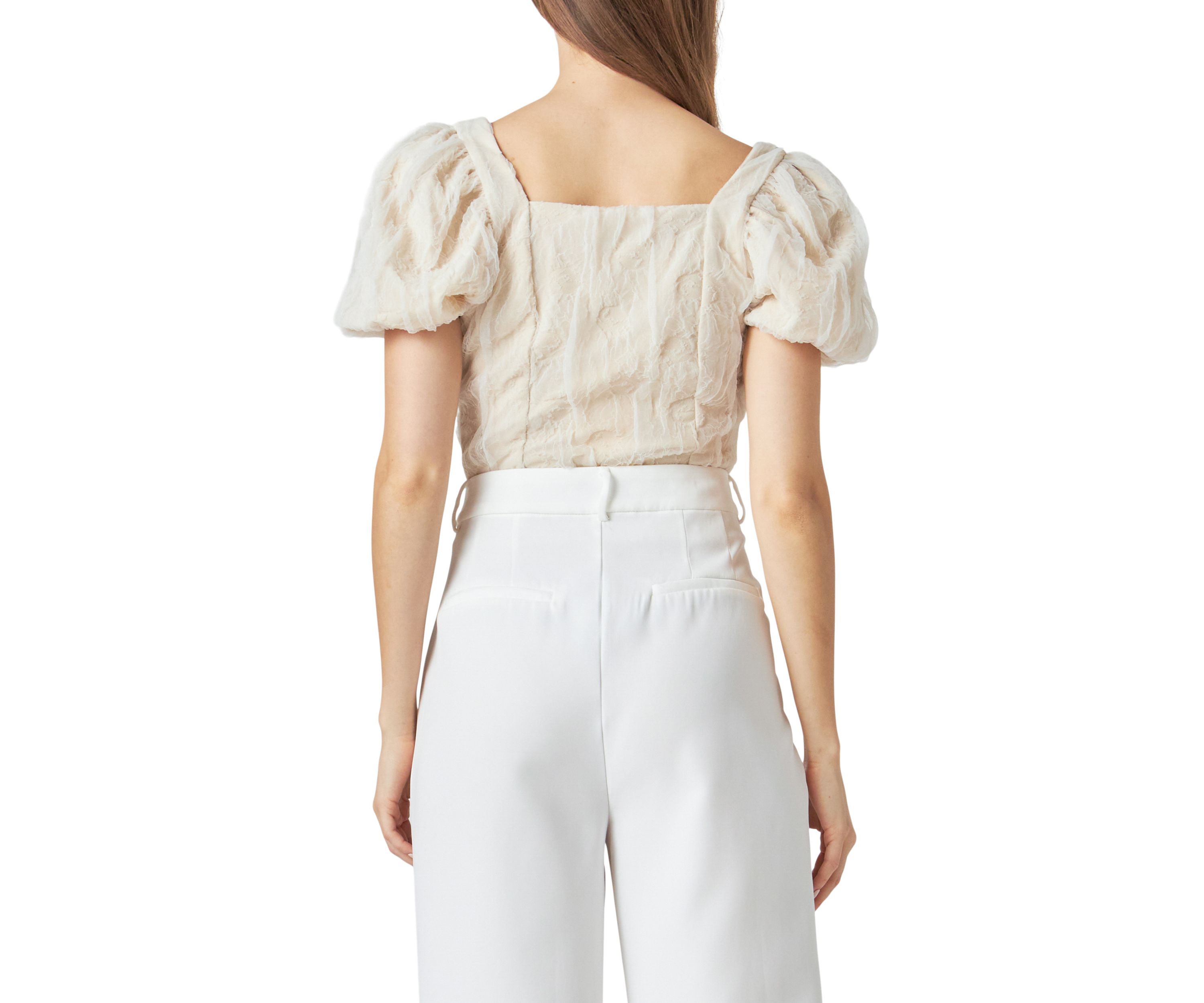 Stretch Texture Top