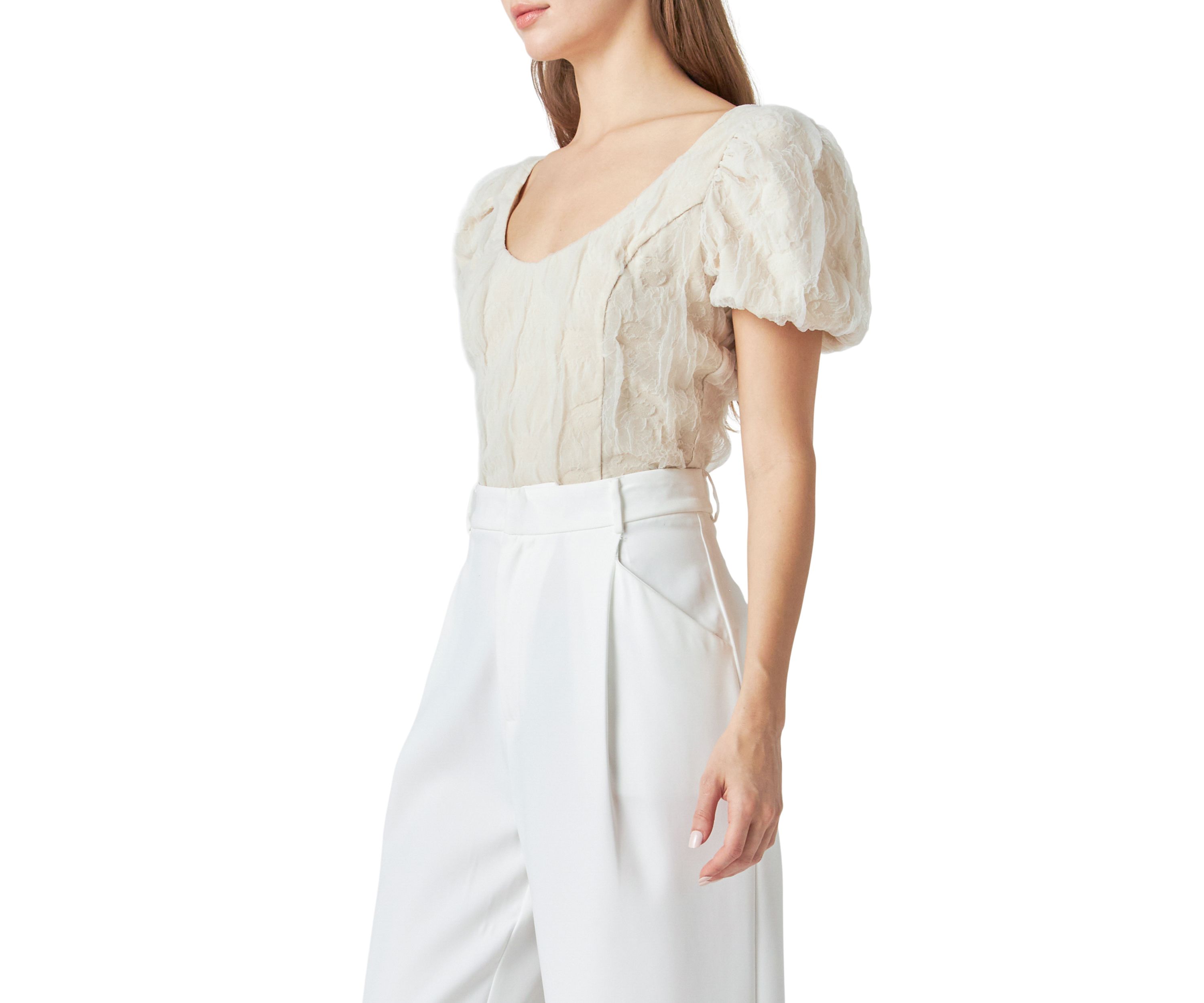 Stretch Texture Top