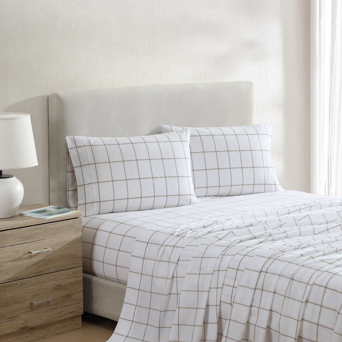 Plot Cotton Sheet Set