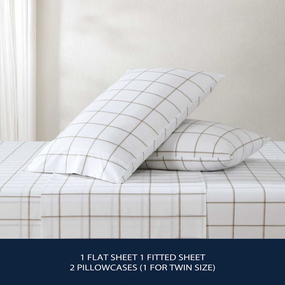 Plot Cotton Sheet Set