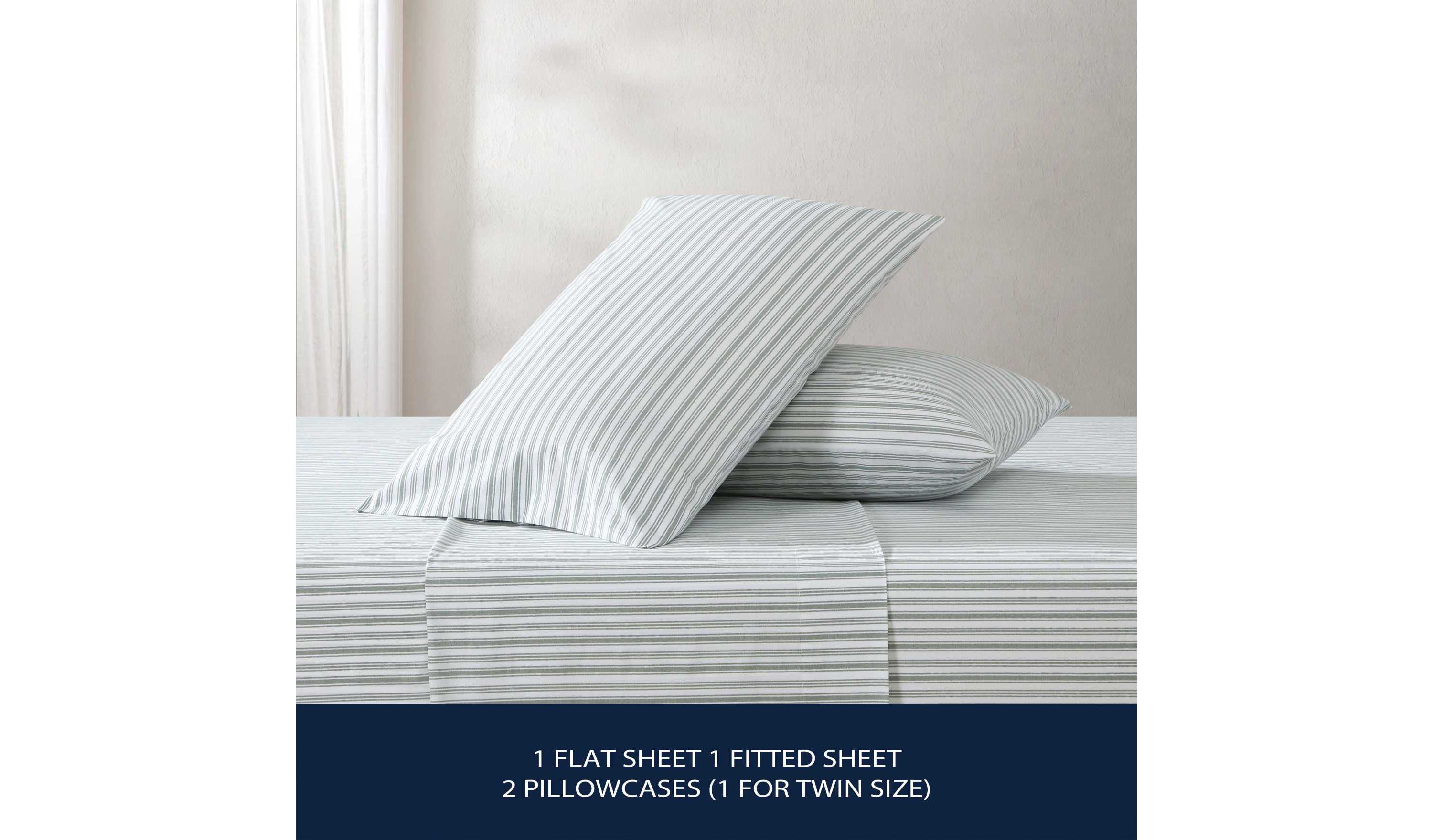 Coleridge Stripe Cotton Sheet Set