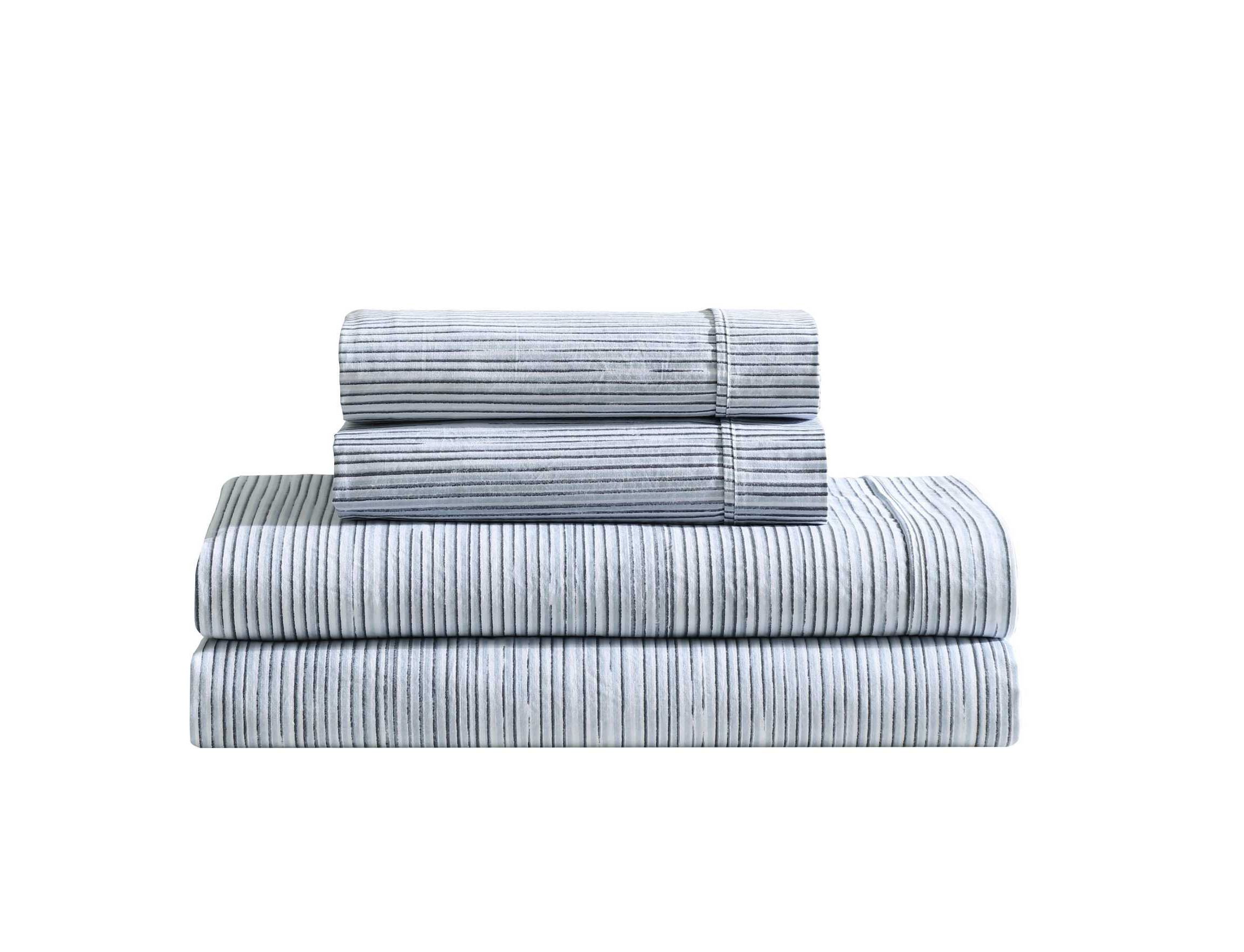 Wavy Stripe Cotton Sheet Set