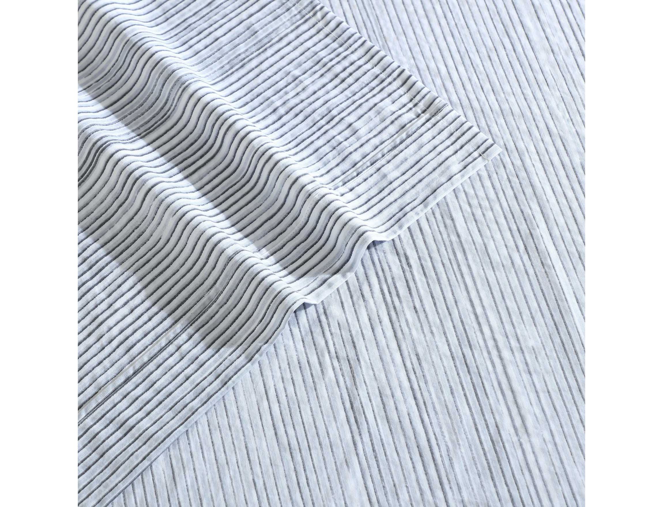 Wavy Stripe Cotton Sheet Set