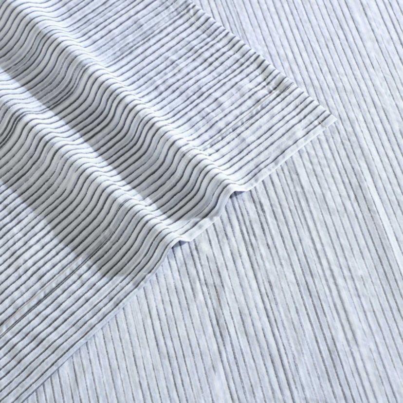 Wavy Stripe Cotton Sheet Set
