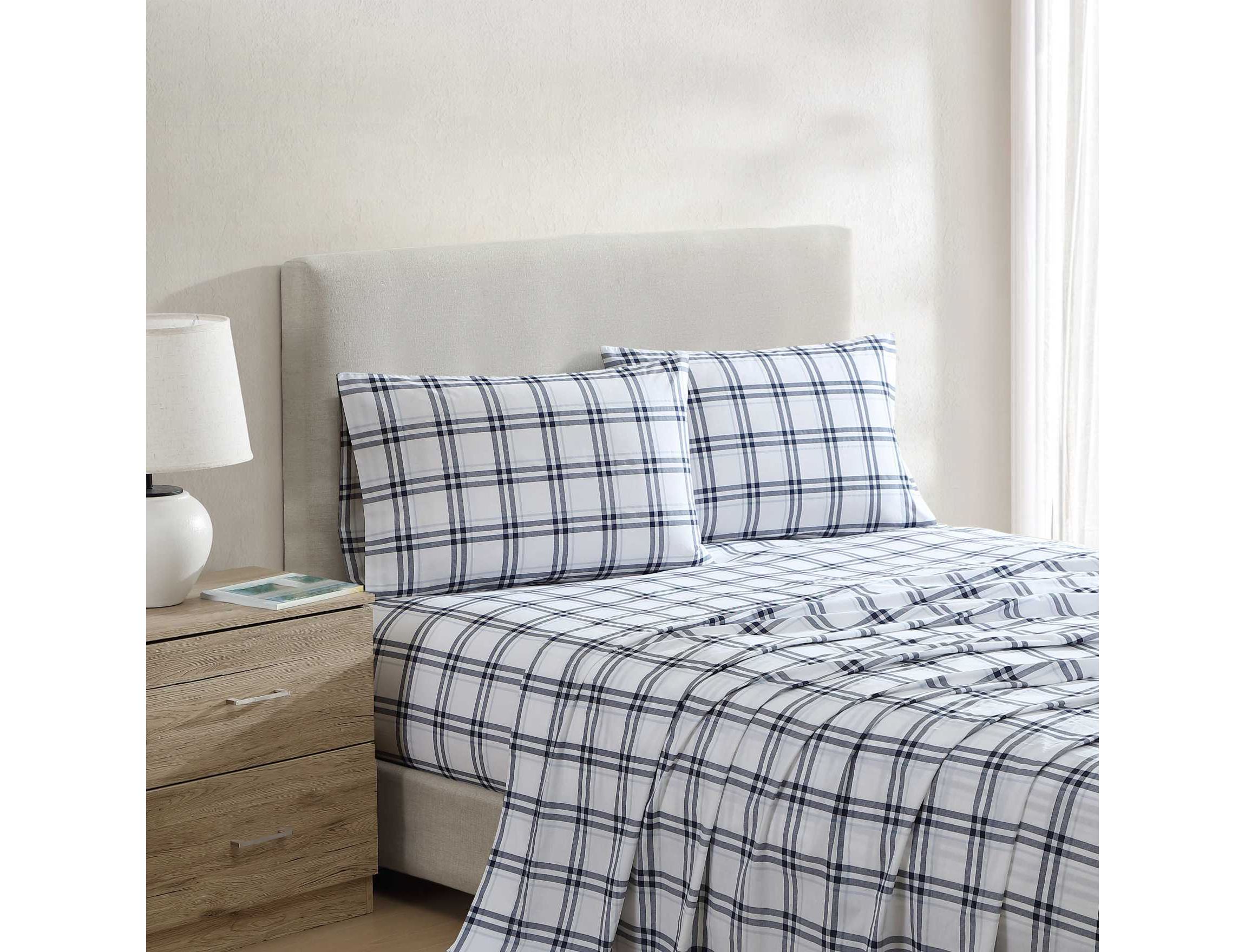 Ryan Cove Plaid Cotton Sheet Set