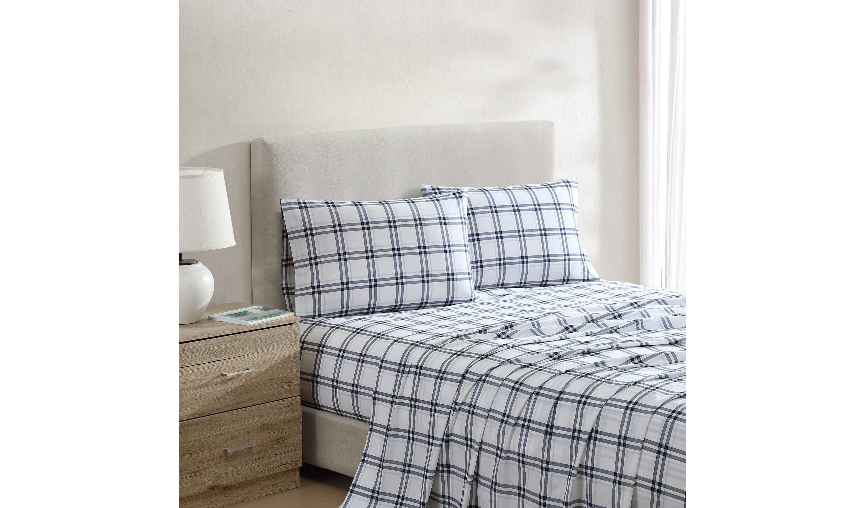 Ryan Cove Plaid Cotton Sheet Set
