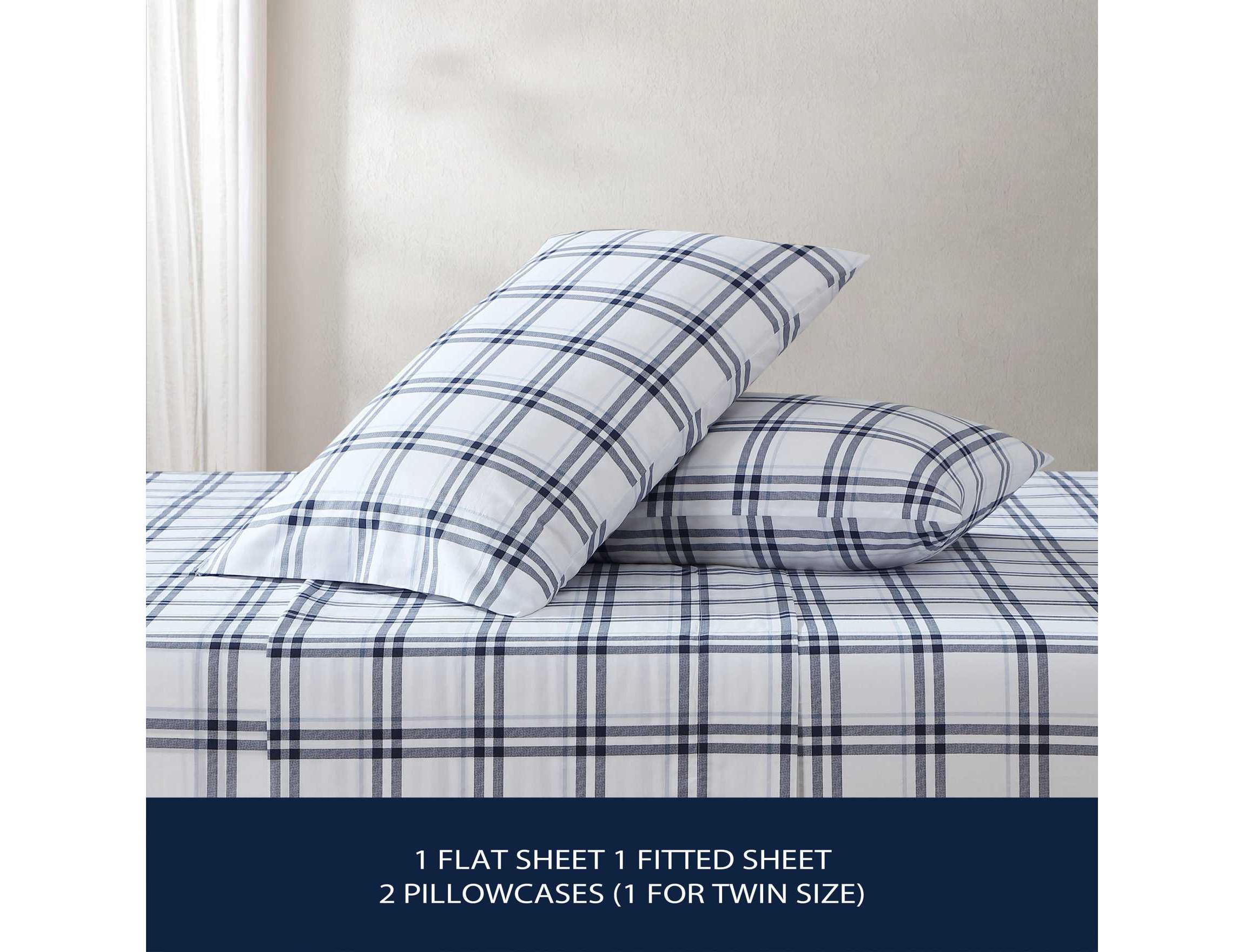 Ryan Cove Plaid Cotton Sheet Set