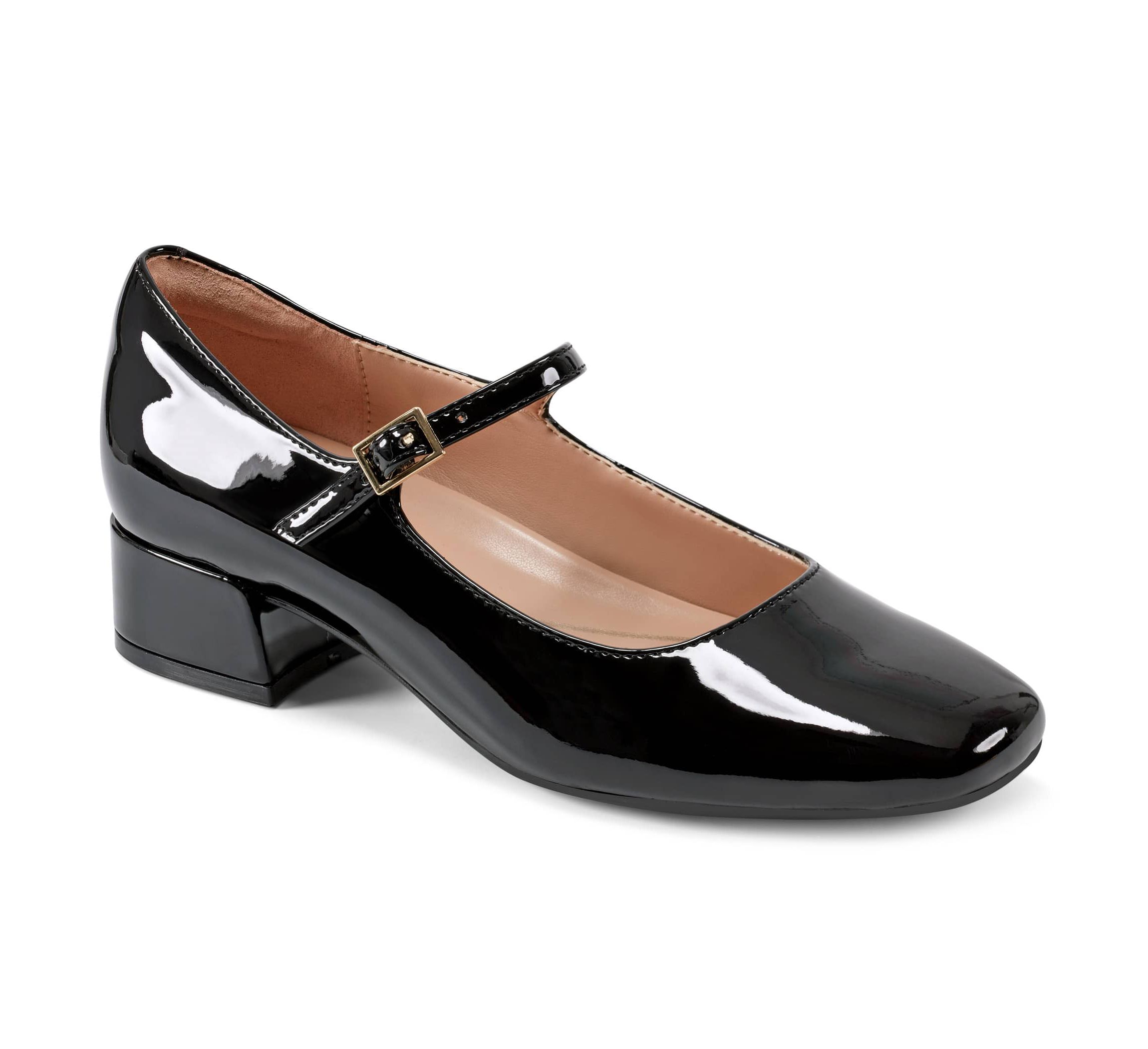 Janica Block Heel Mary Jane Dress Pumps