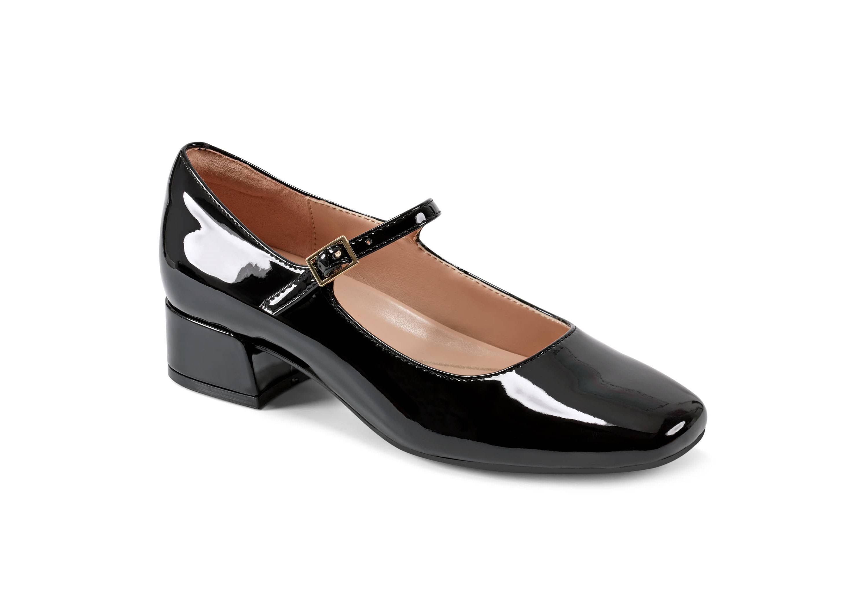 Janica Block Heel Mary Jane Dress Pumps