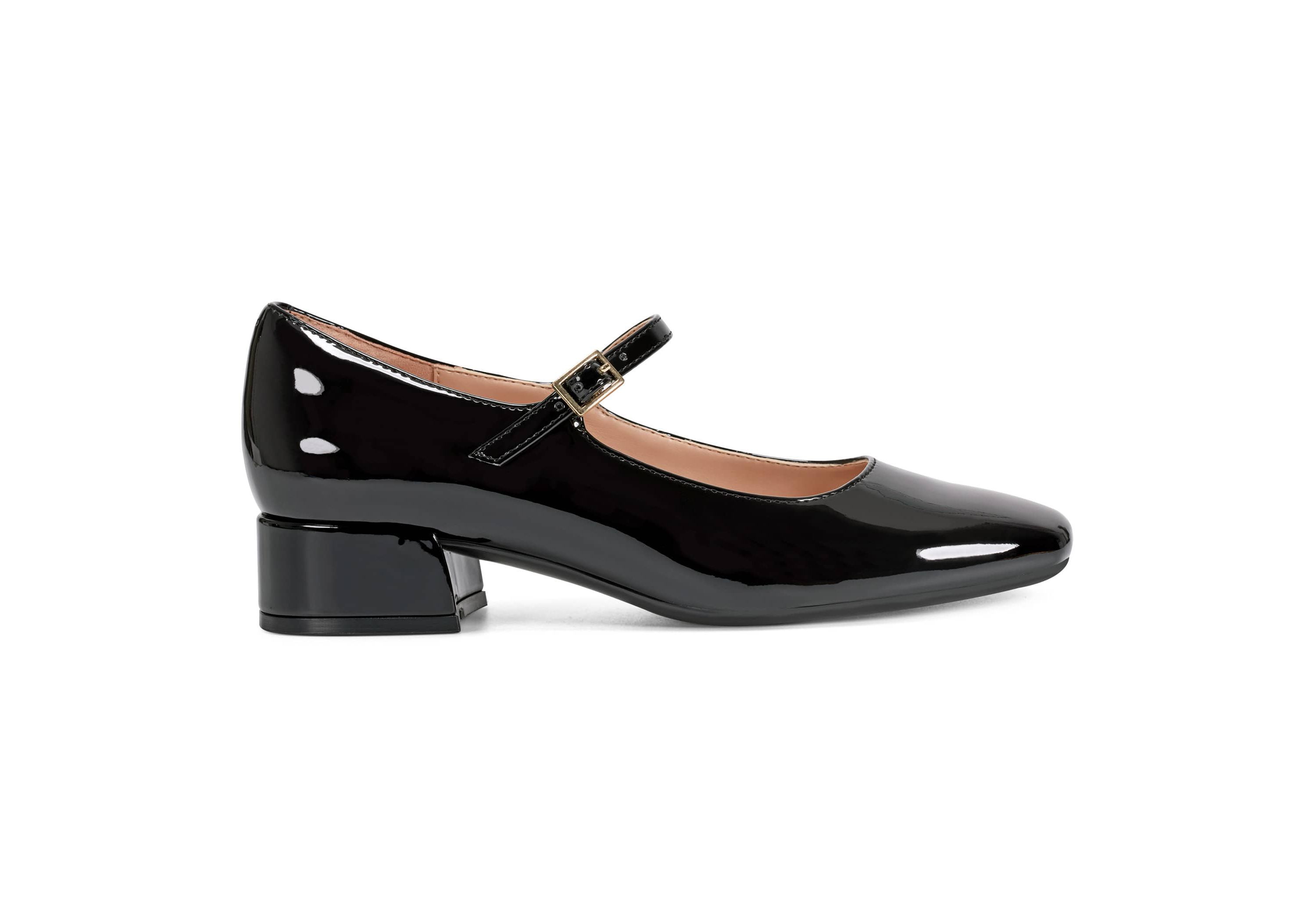 Janica Block Heel Mary Jane Dress Pumps