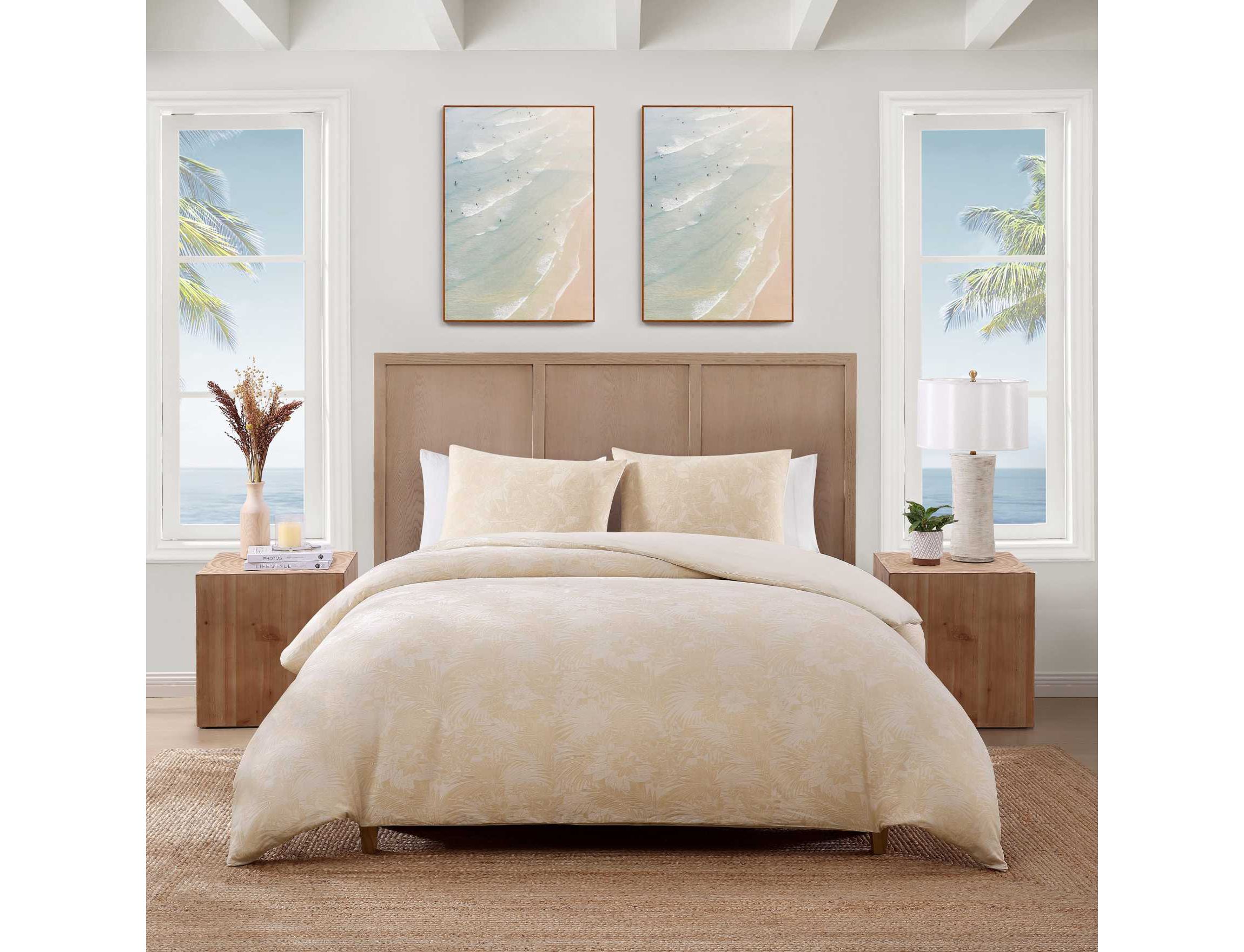 Beachside Blooms Cotton Duvet Set