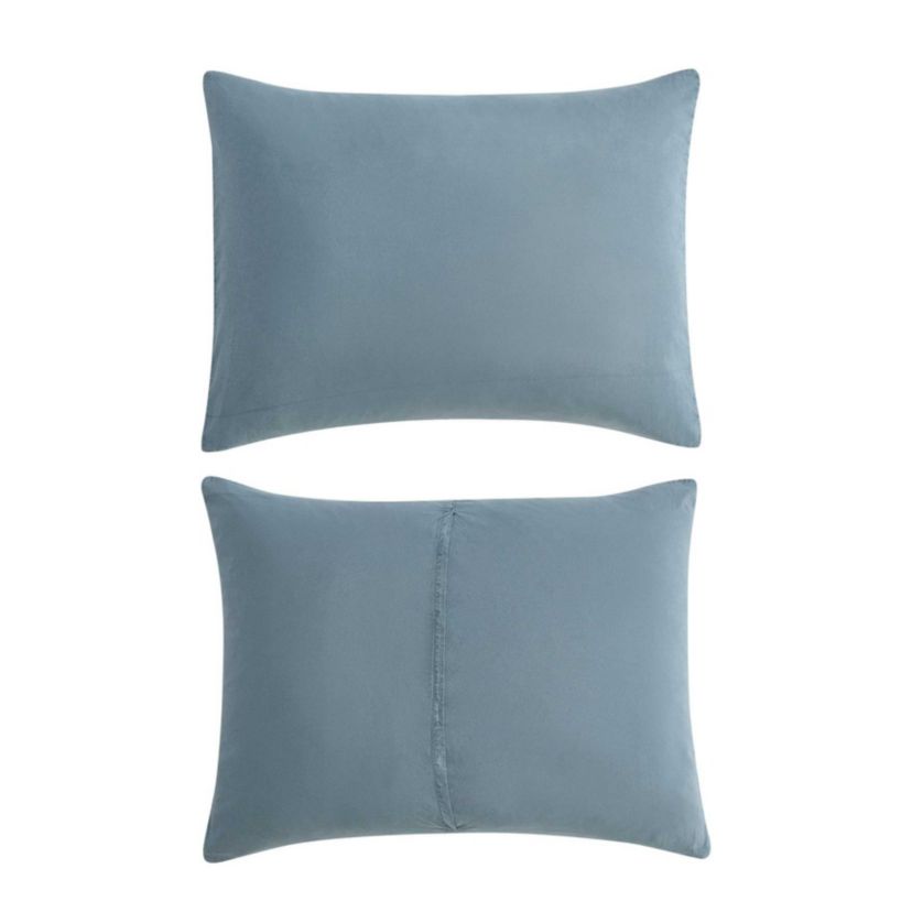 Solid Microfiber Comforter Set