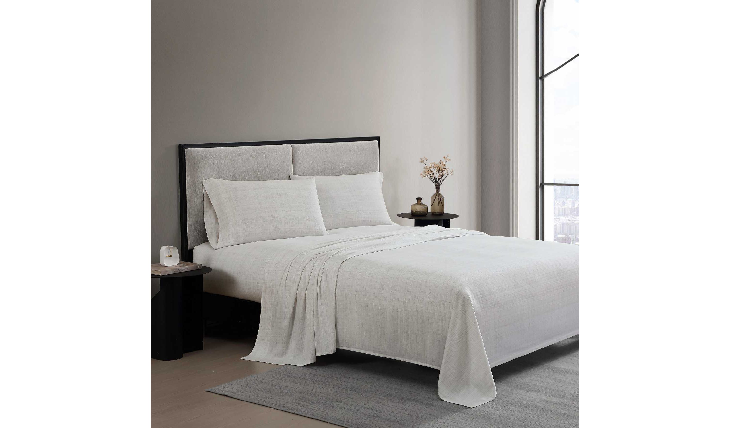 Erased Texture Cotton Sheet Set