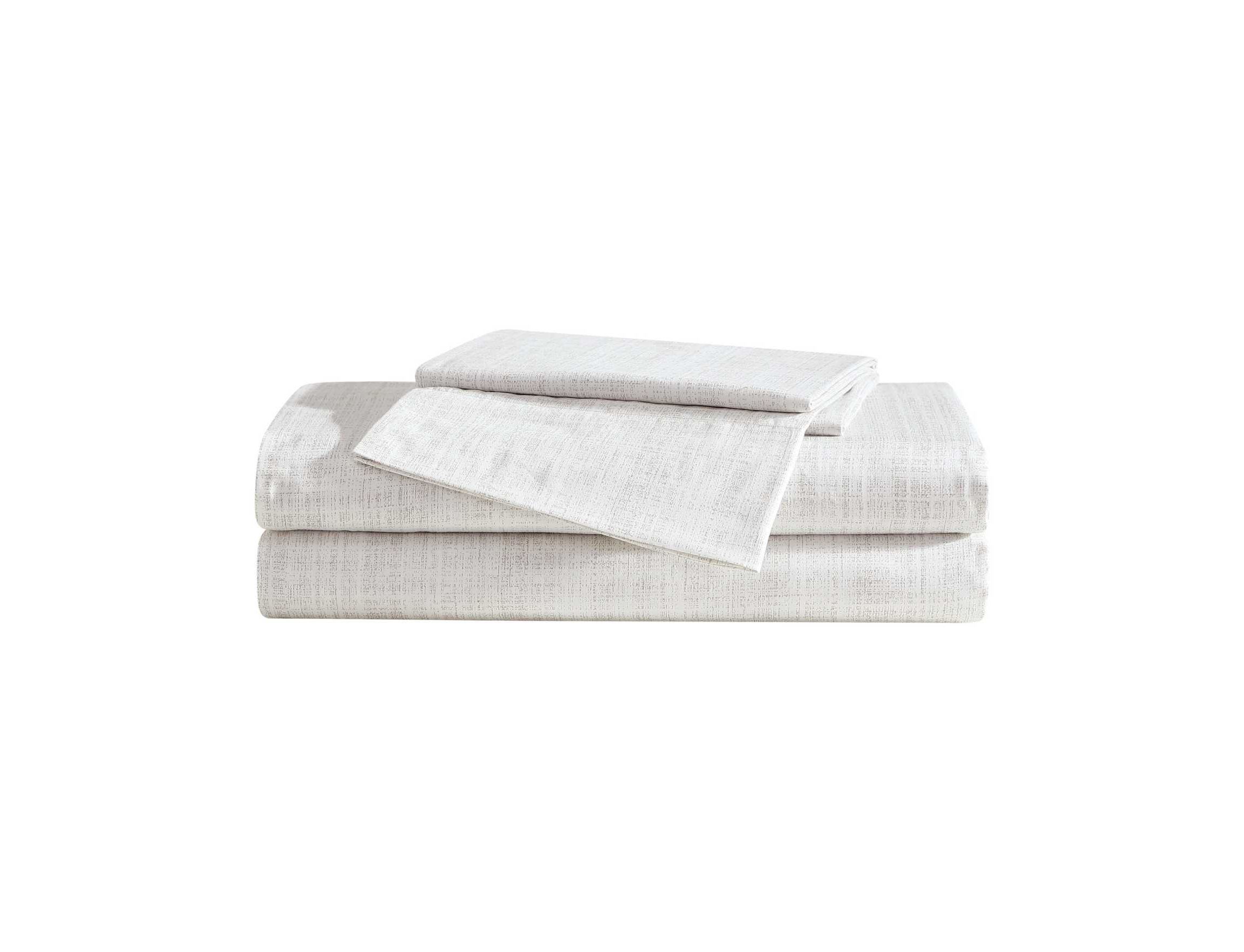 Erased Texture Cotton Sheet Set