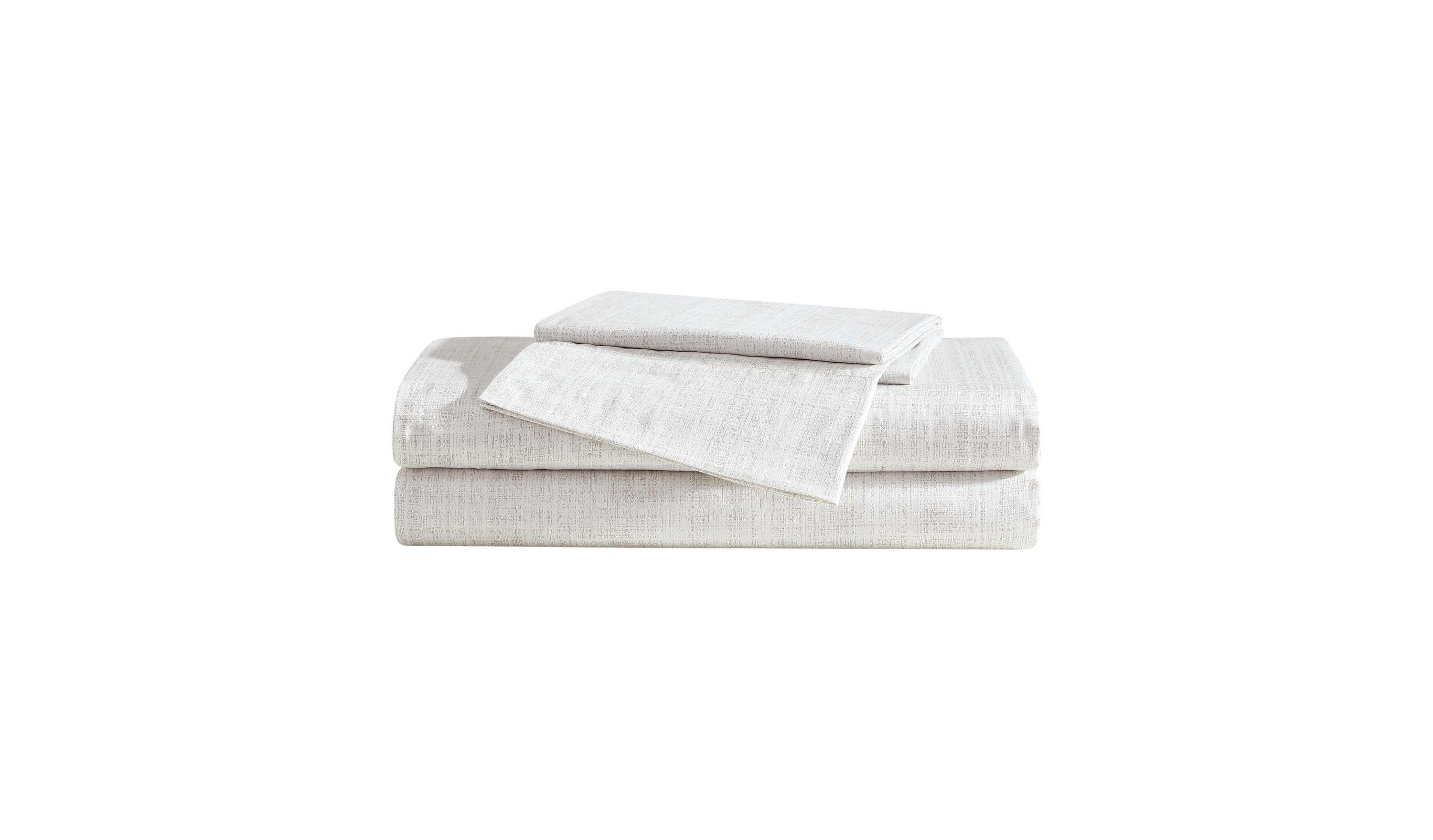 Erased Texture Cotton Sheet Set